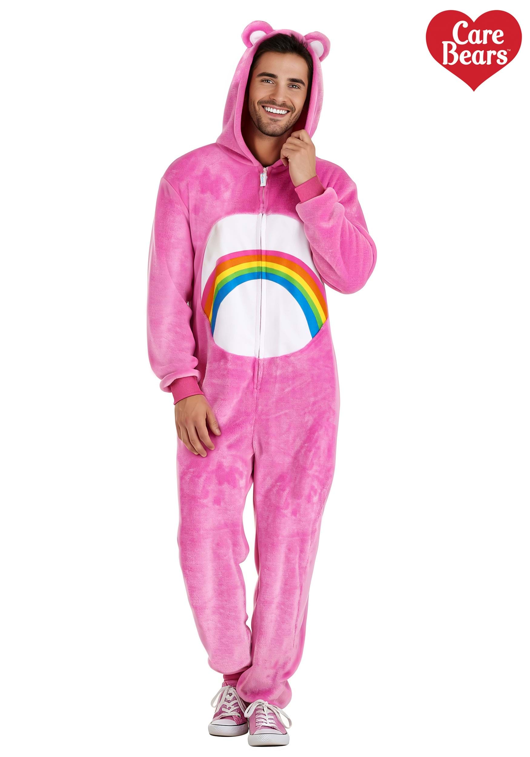 Cheer Bear Care Bear Onesie for Adults