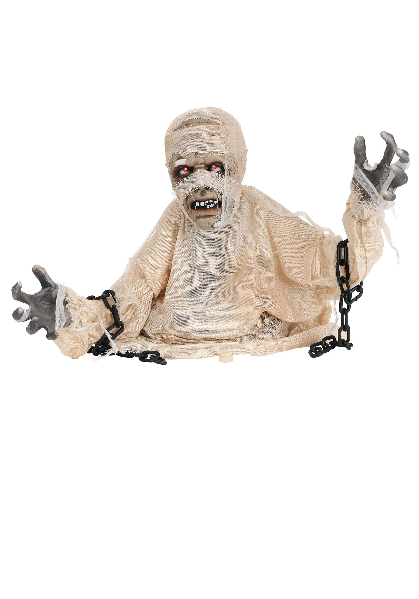 16-Inch Animated Life-Size Groundbreaker Mummy Decoration