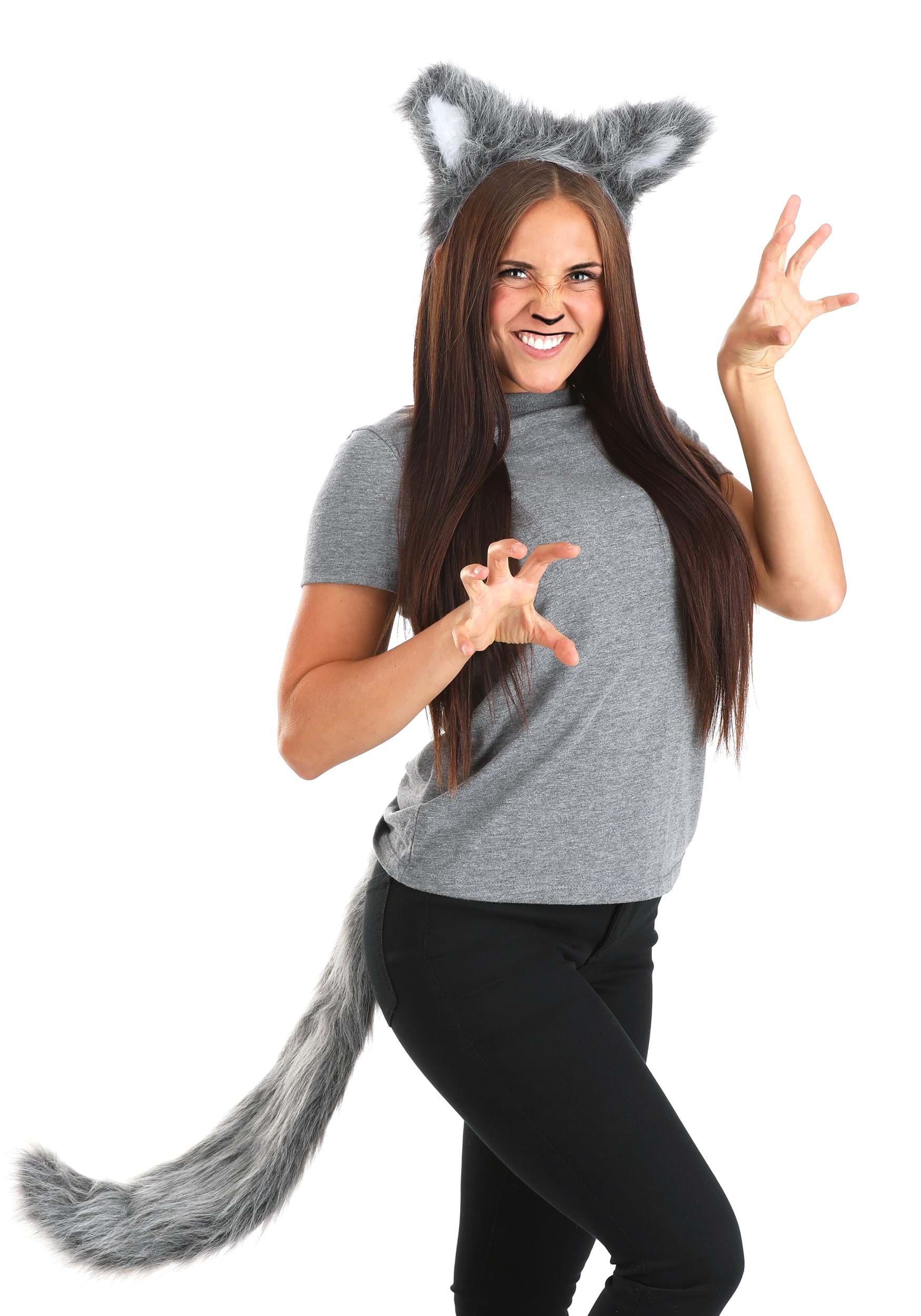 Wolf Costume Kit for Adults 4 Wolf Costume Kit for Adults