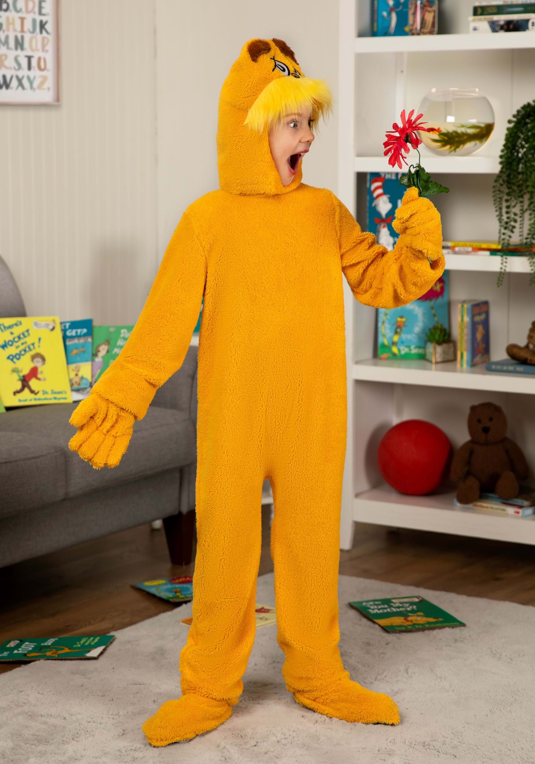 Child Dr. Seuss The Lorax Sustainable Materials Costume