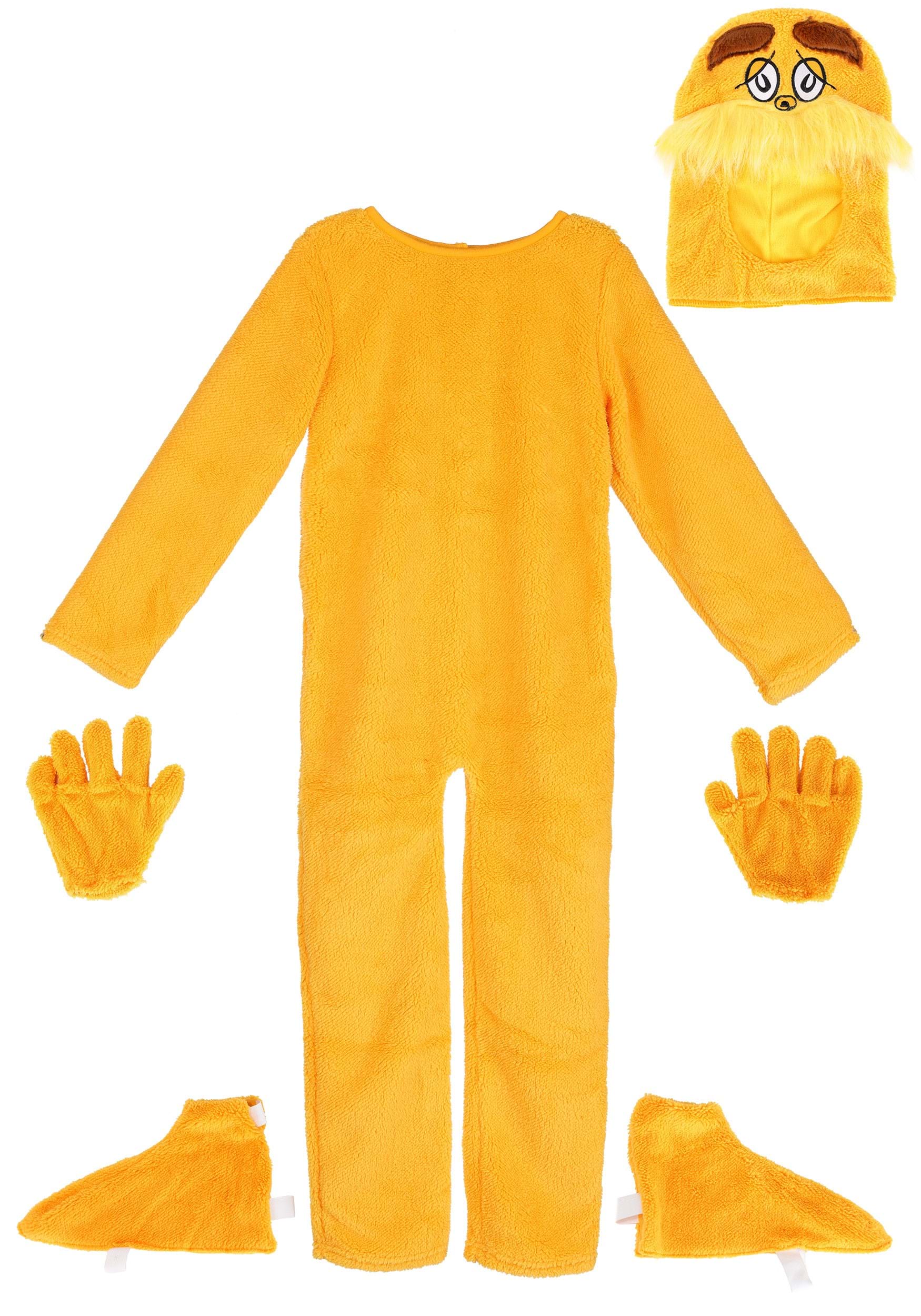 Child Dr. Seuss The Lorax Sustainable Materials Costume