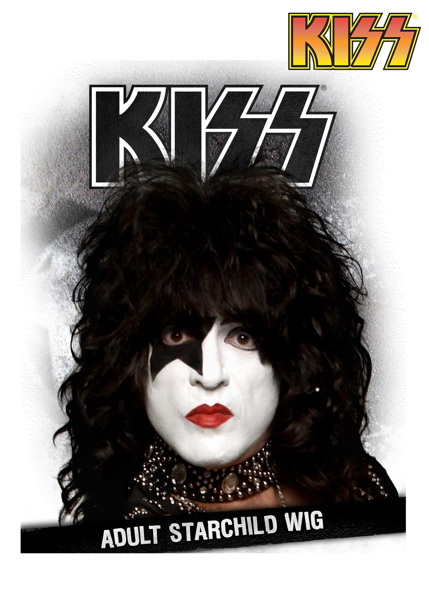 KISS Starchild Men's Costume Wig