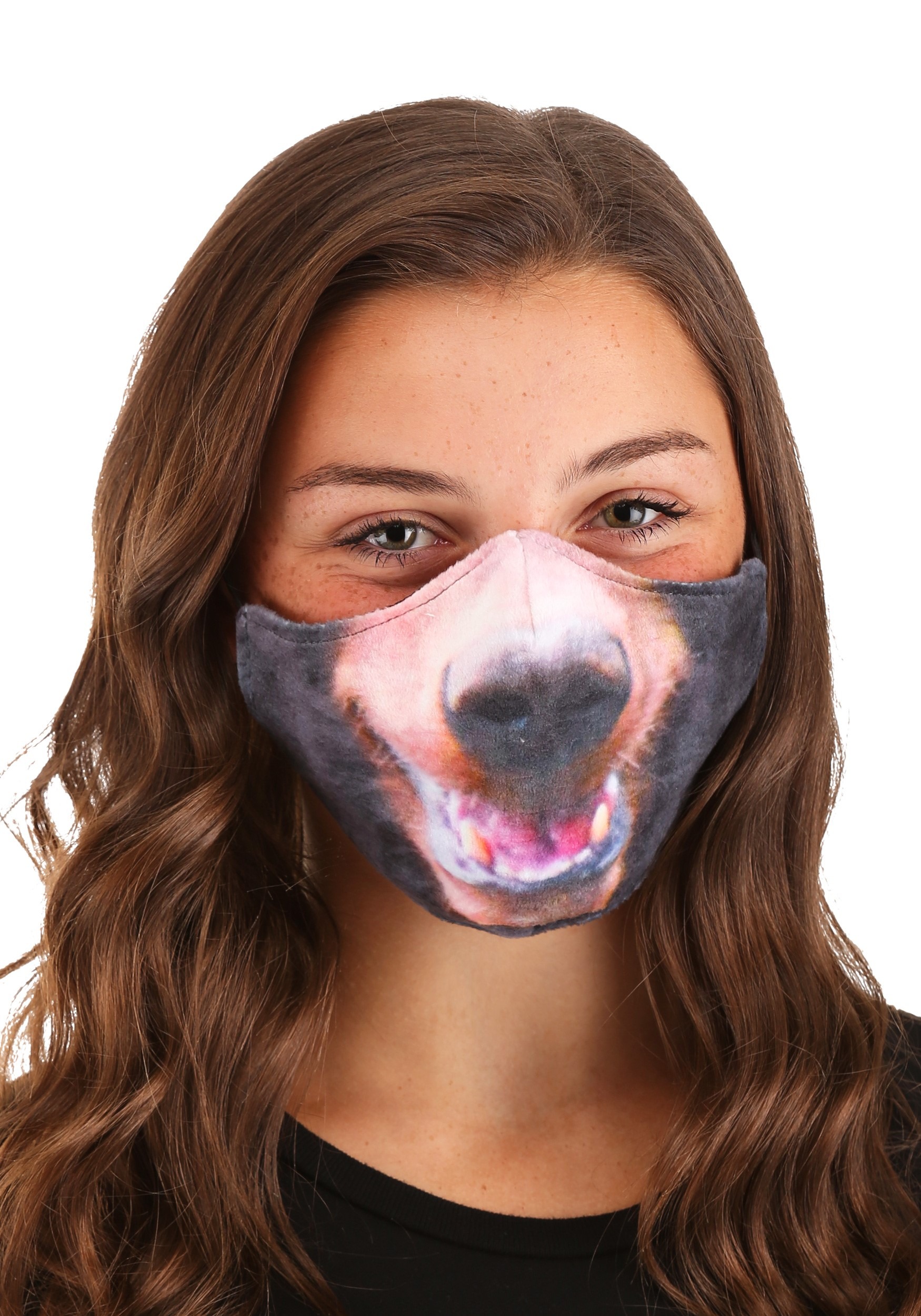 Adult's Bear Sublimated Face Mask 1 Adult's Bear Sublimated Face Mask