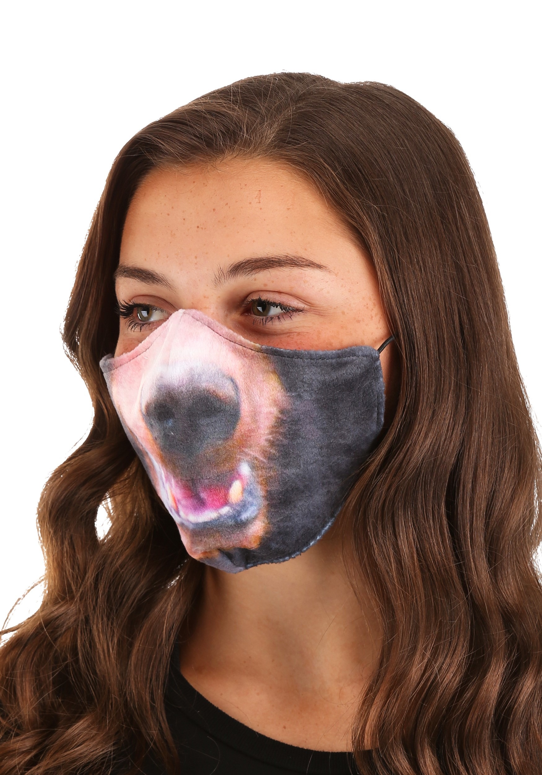 Adult's Bear Sublimated Face Mask 2 Adult's Bear Sublimated Face Mask