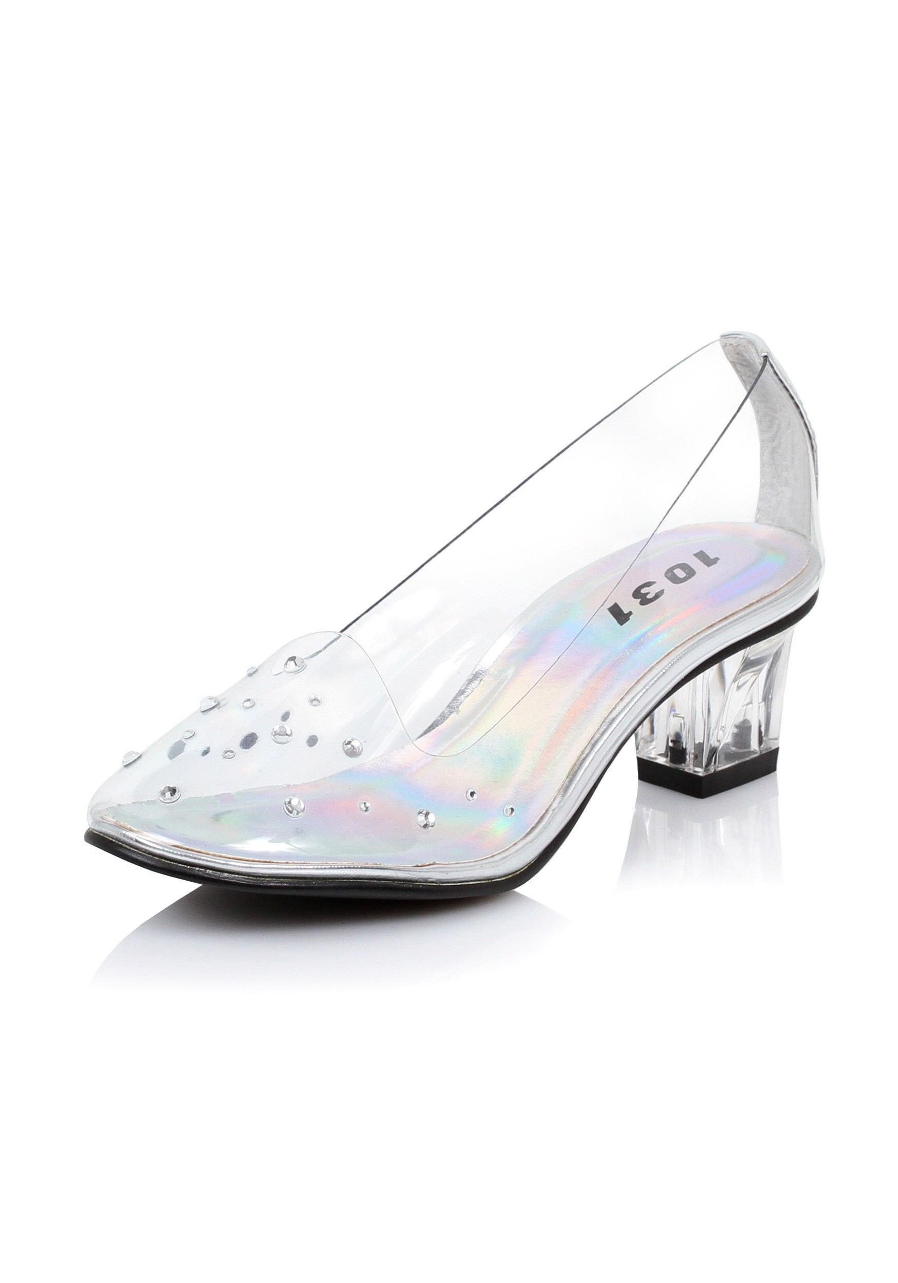 Girl's Clear Costume Shoes