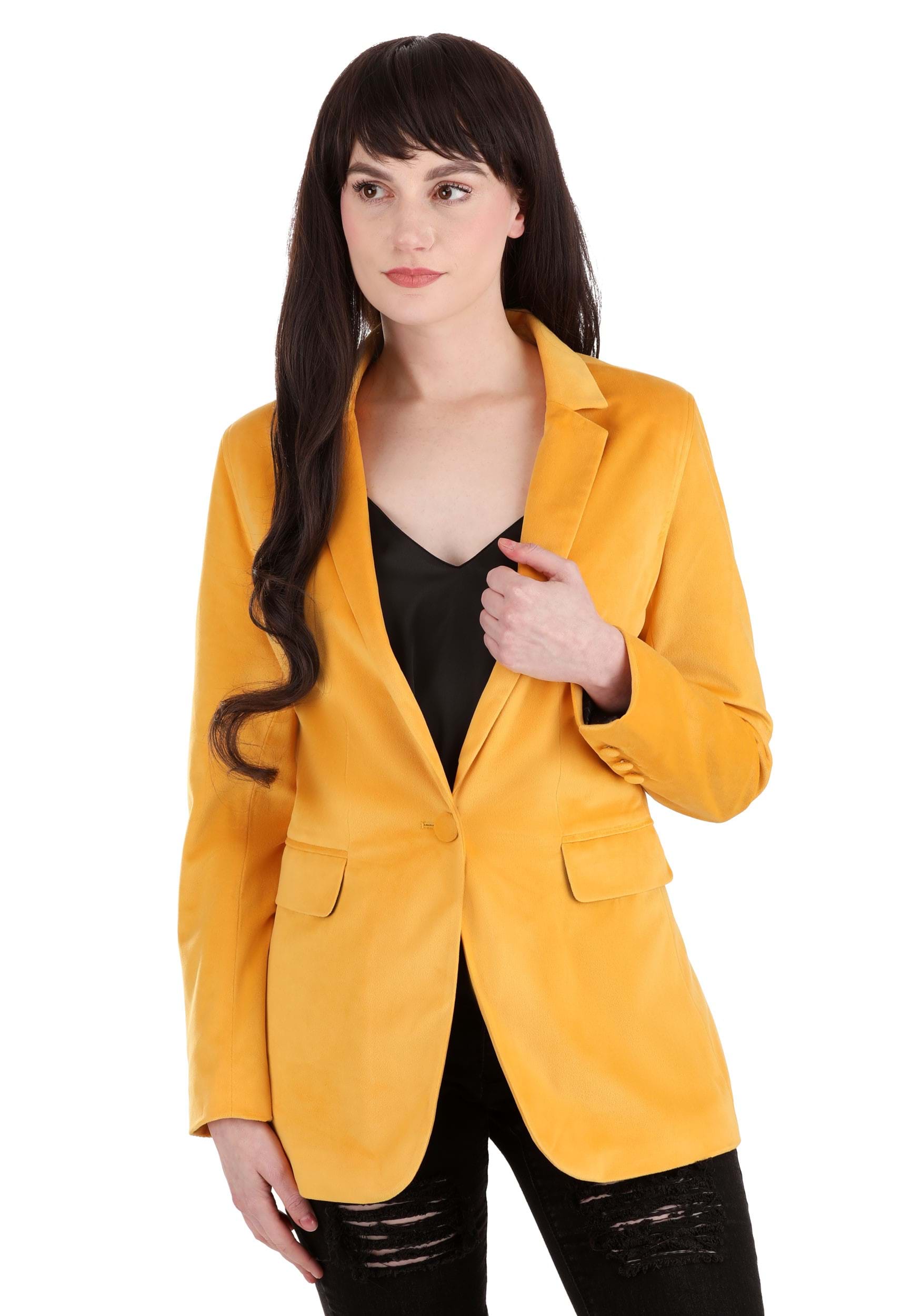 Harry Potter Hufflepuff Blazer for Women 3 Harry Potter Hufflepuff Blazer for Women
