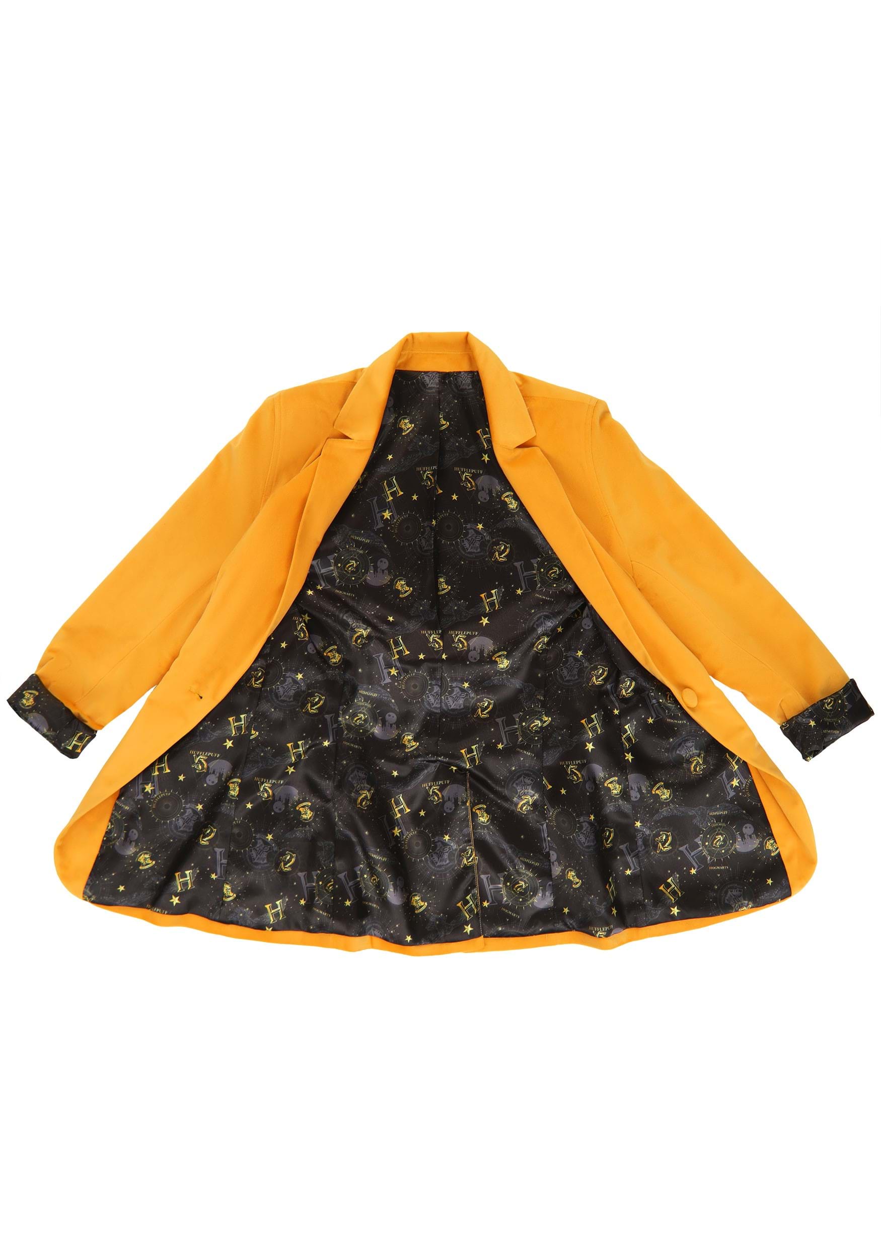Harry Potter Hufflepuff Blazer for Women 6 Harry Potter Hufflepuff Blazer for Women