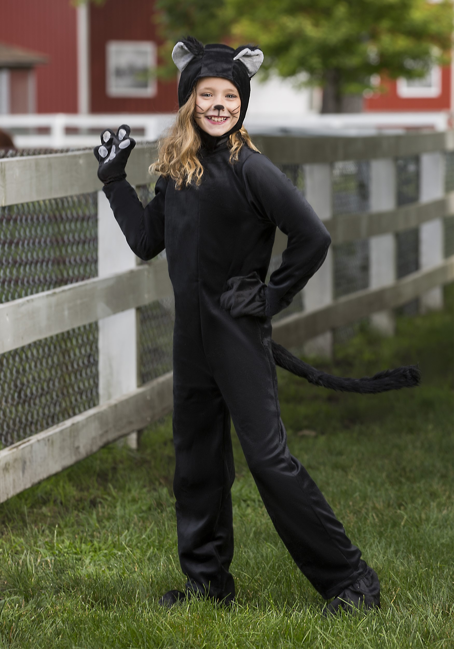 Black Cat Kids Costume