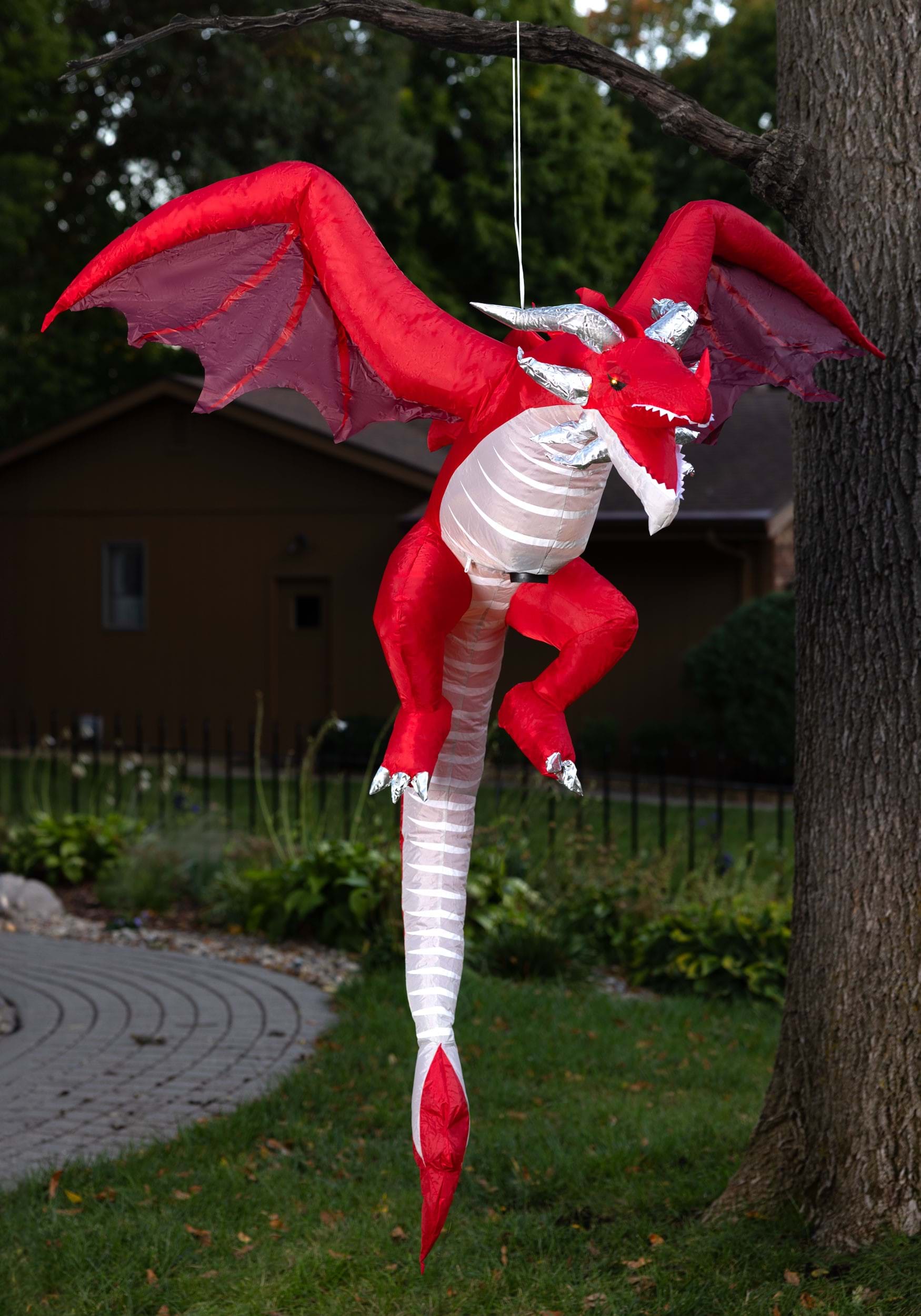 5FT Flying Red Dragon Inflatable Decoration