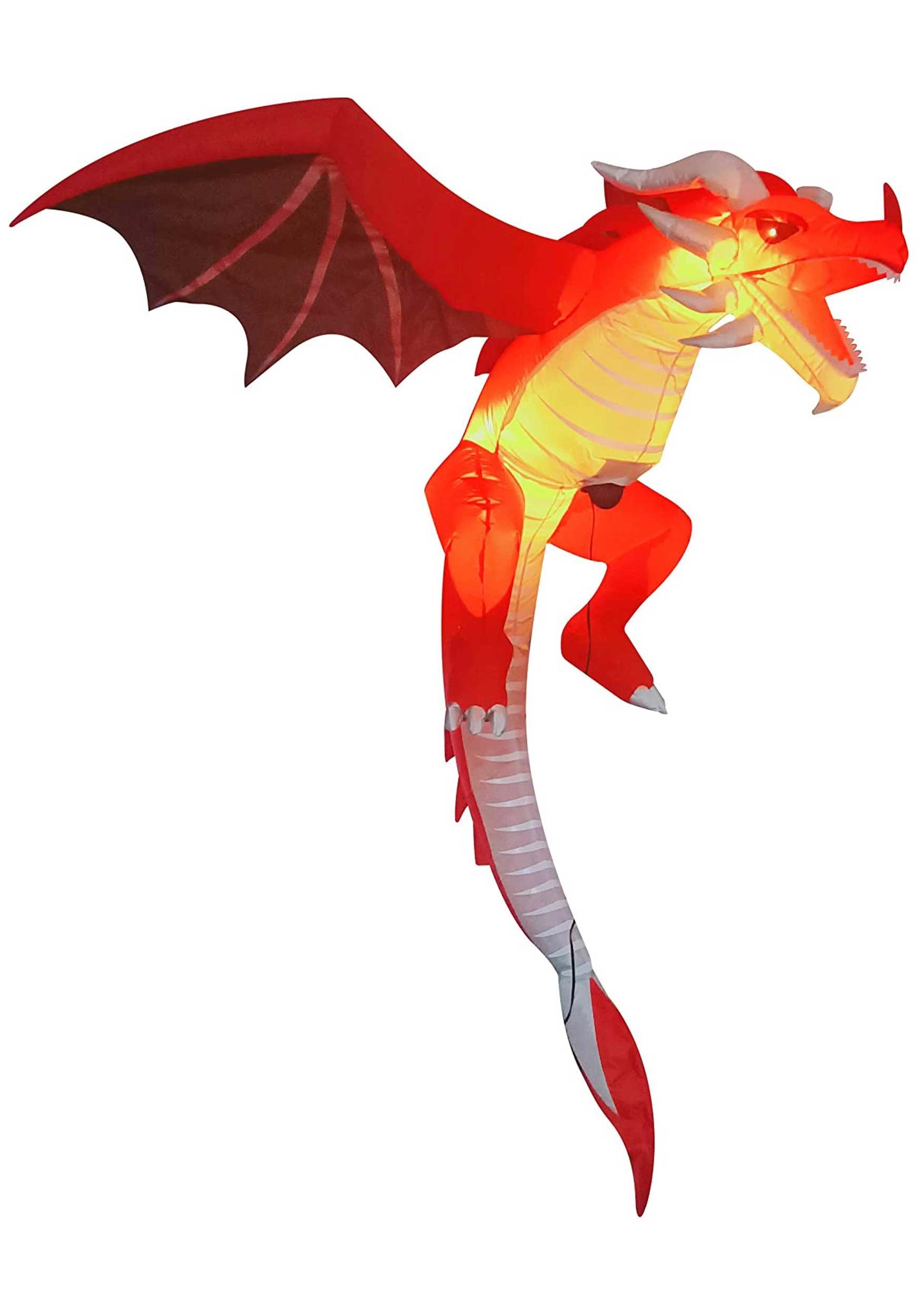 5FT Flying Red Dragon Inflatable Decoration