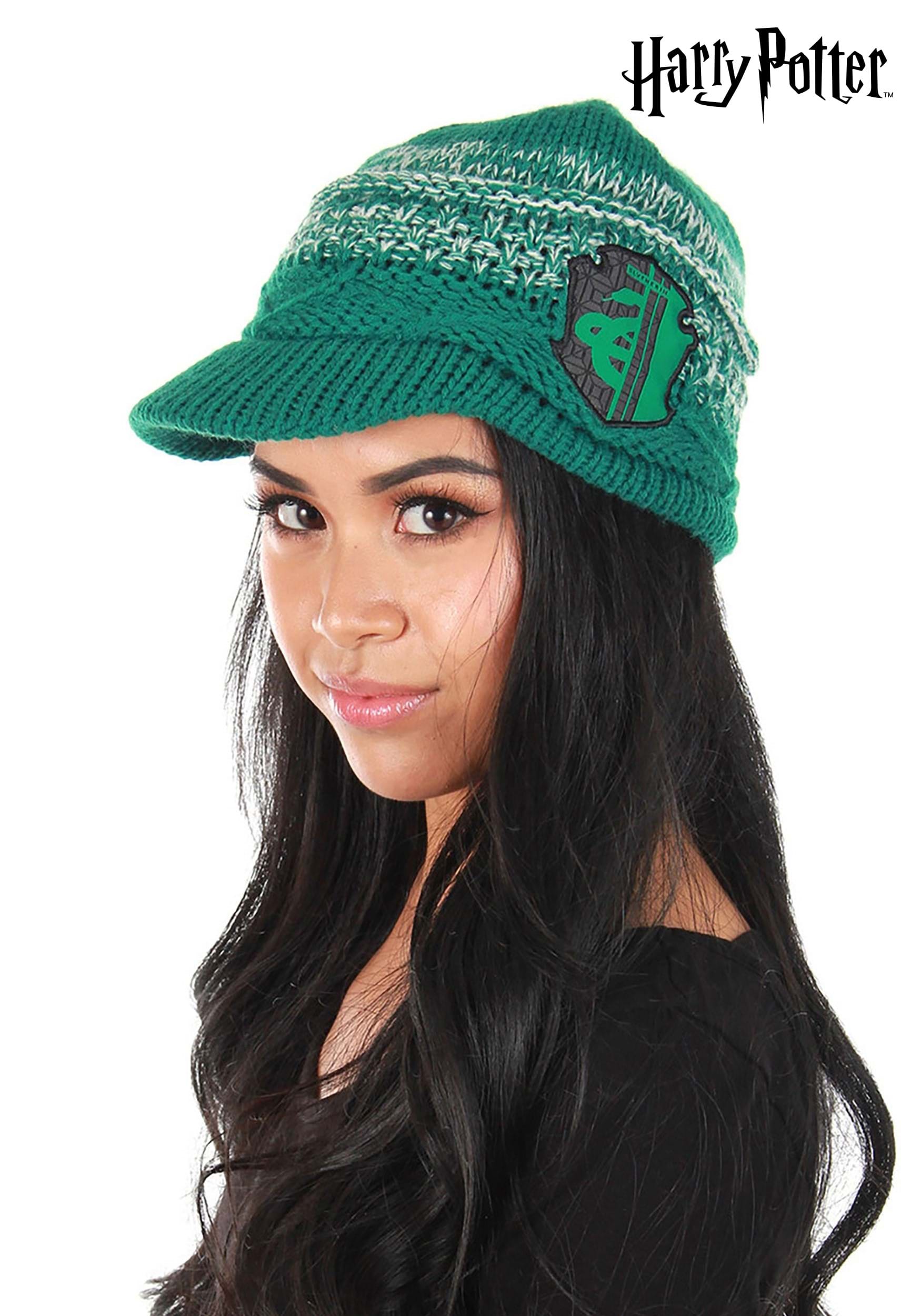 Harry Potter Slytherin Knit Brim Cap