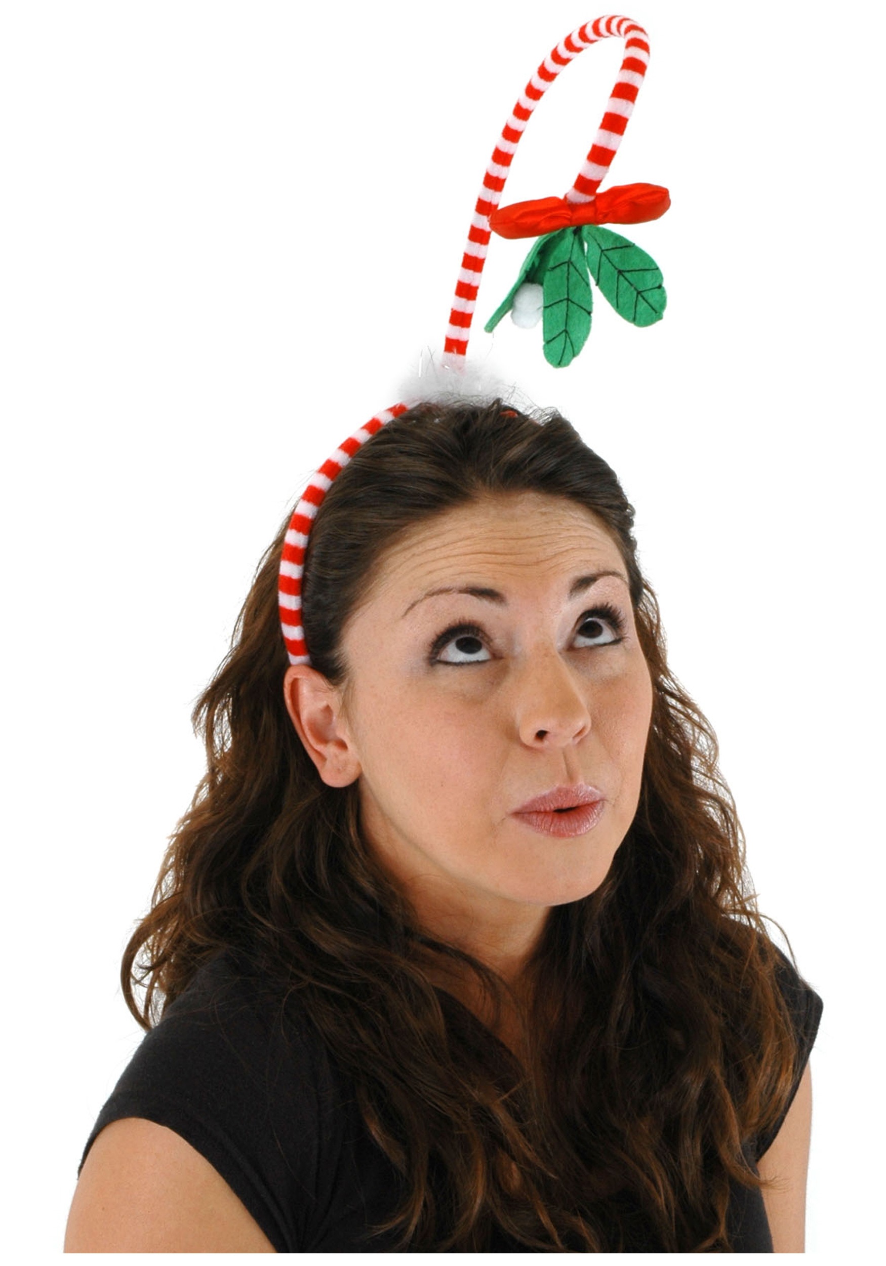 Springy Mistletoe Headband Costume Accessory 1 Springy Mistletoe Headband Costume Accessory