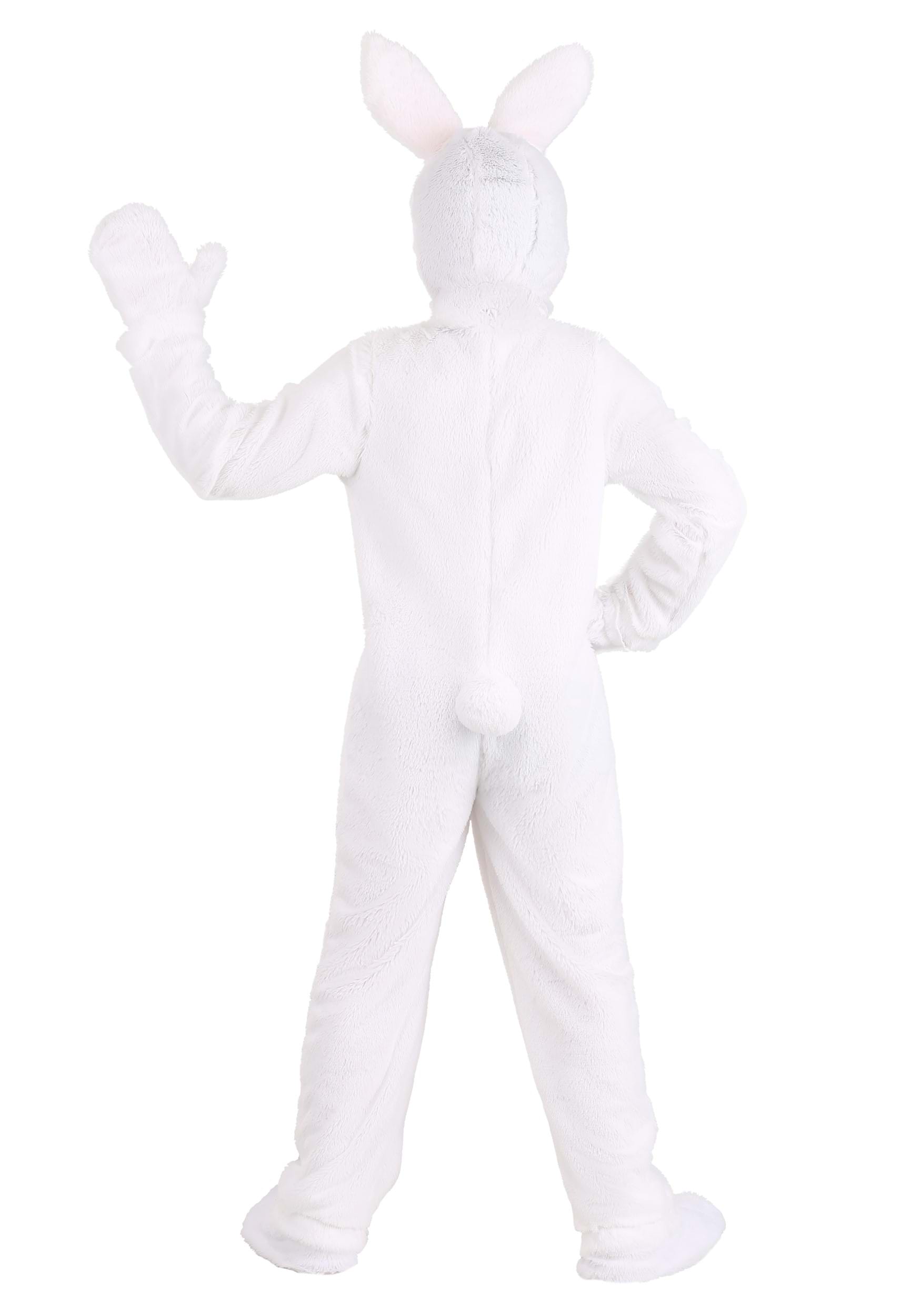 Open Face White Bunny Kid's Costume