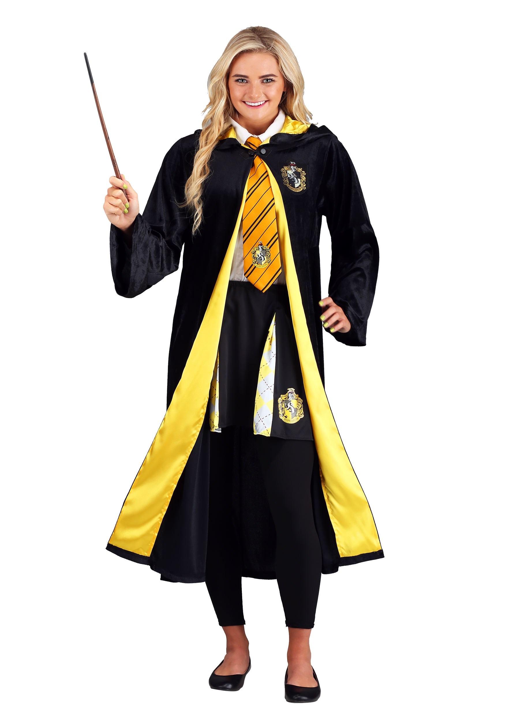 Harry Potter Deluxe Hufflepuff Robe Adult Costume