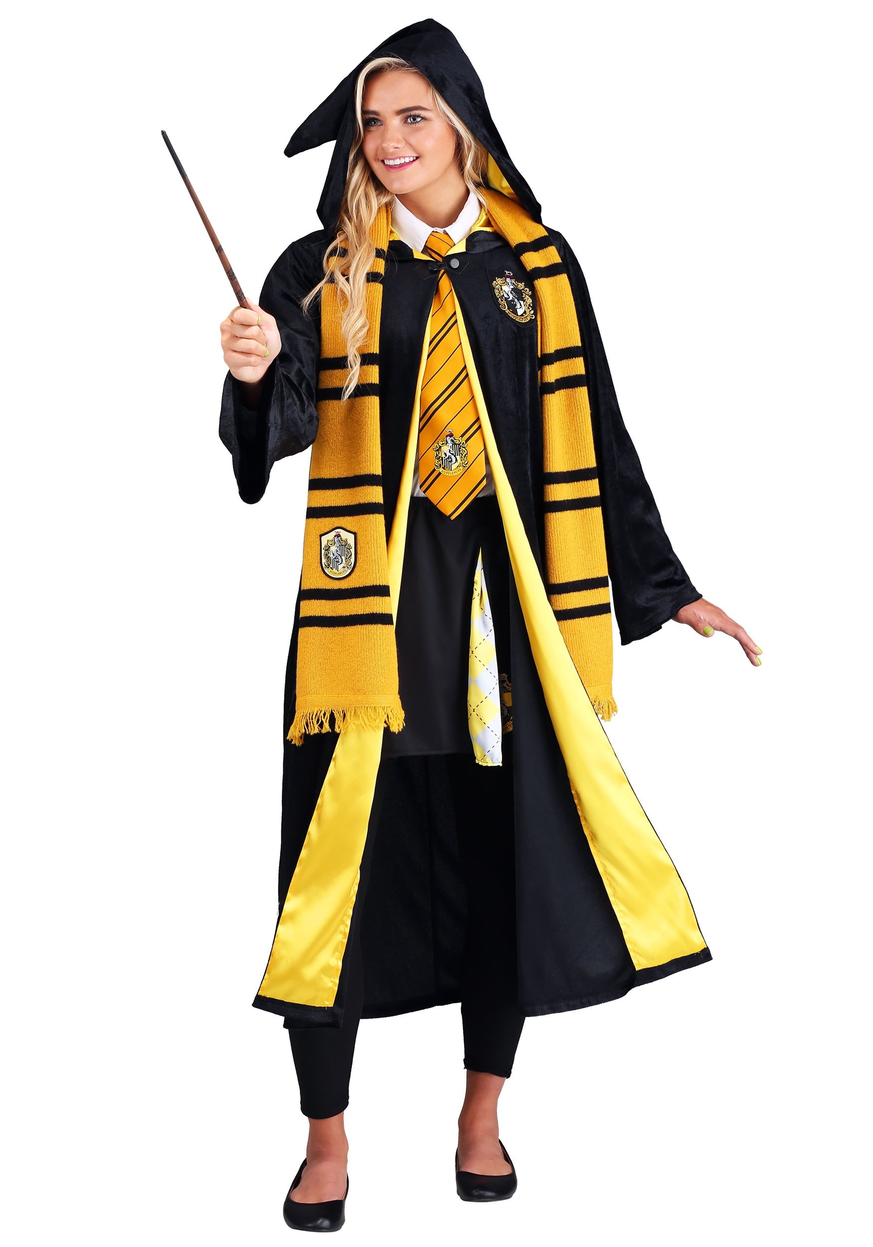 Harry Potter Deluxe Hufflepuff Robe Adult Costume