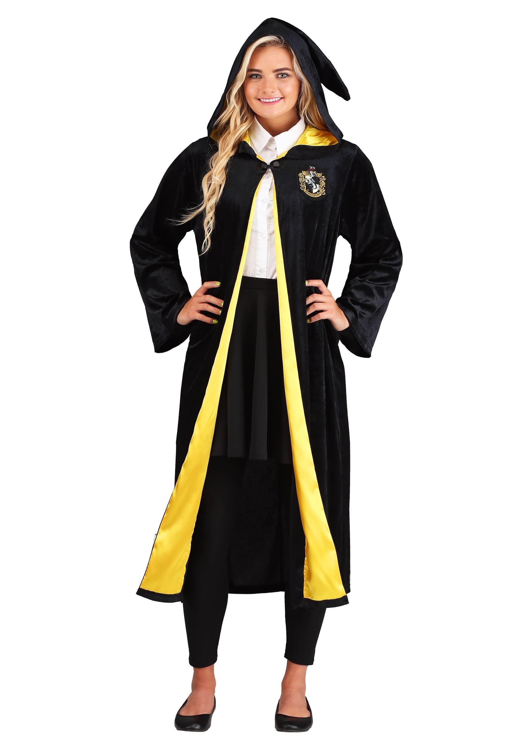 Harry Potter Deluxe Hufflepuff Robe Adult Costume