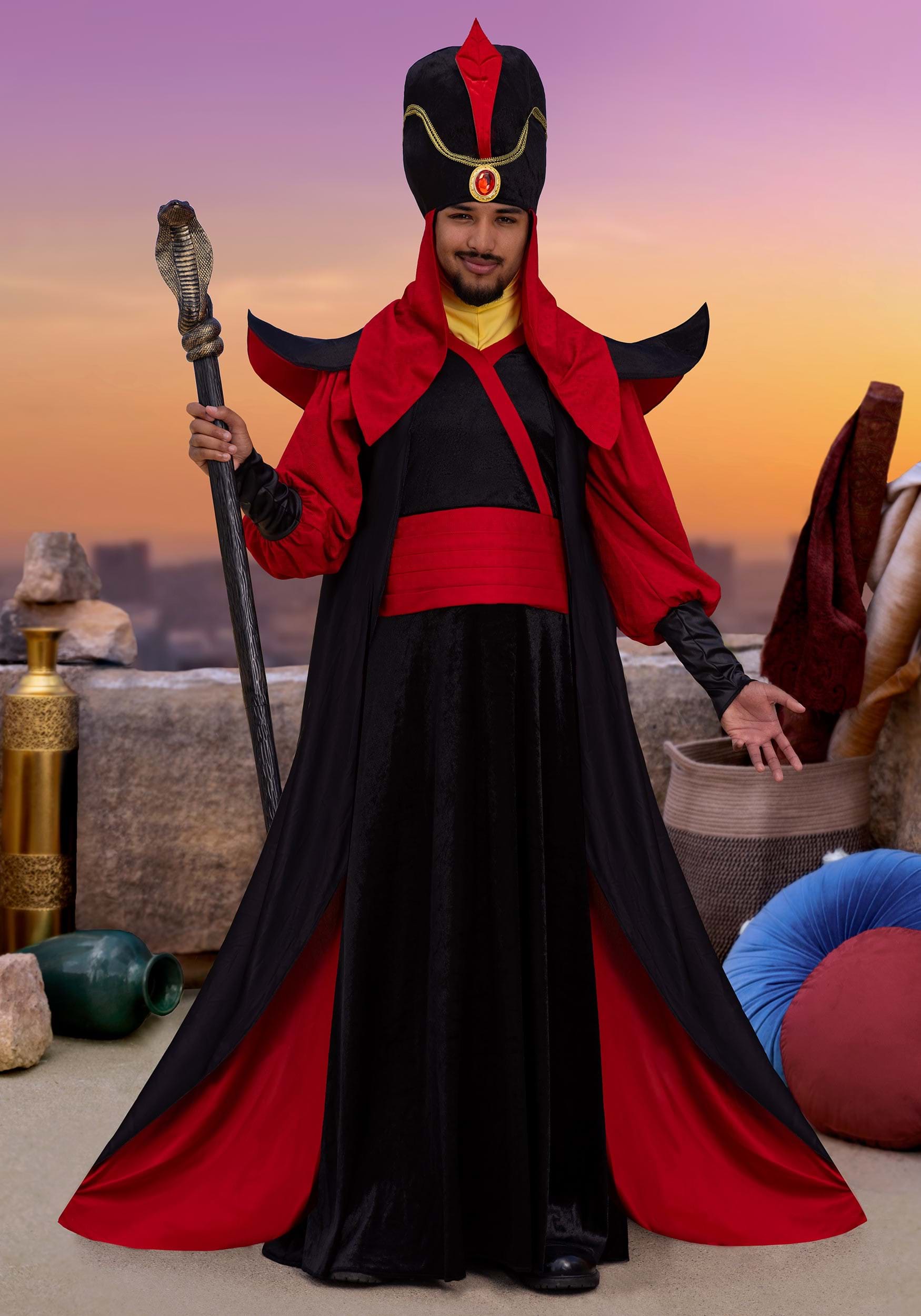 Aladdin Adult Jafar Costume 1 Aladdin Adult Jafar Costume