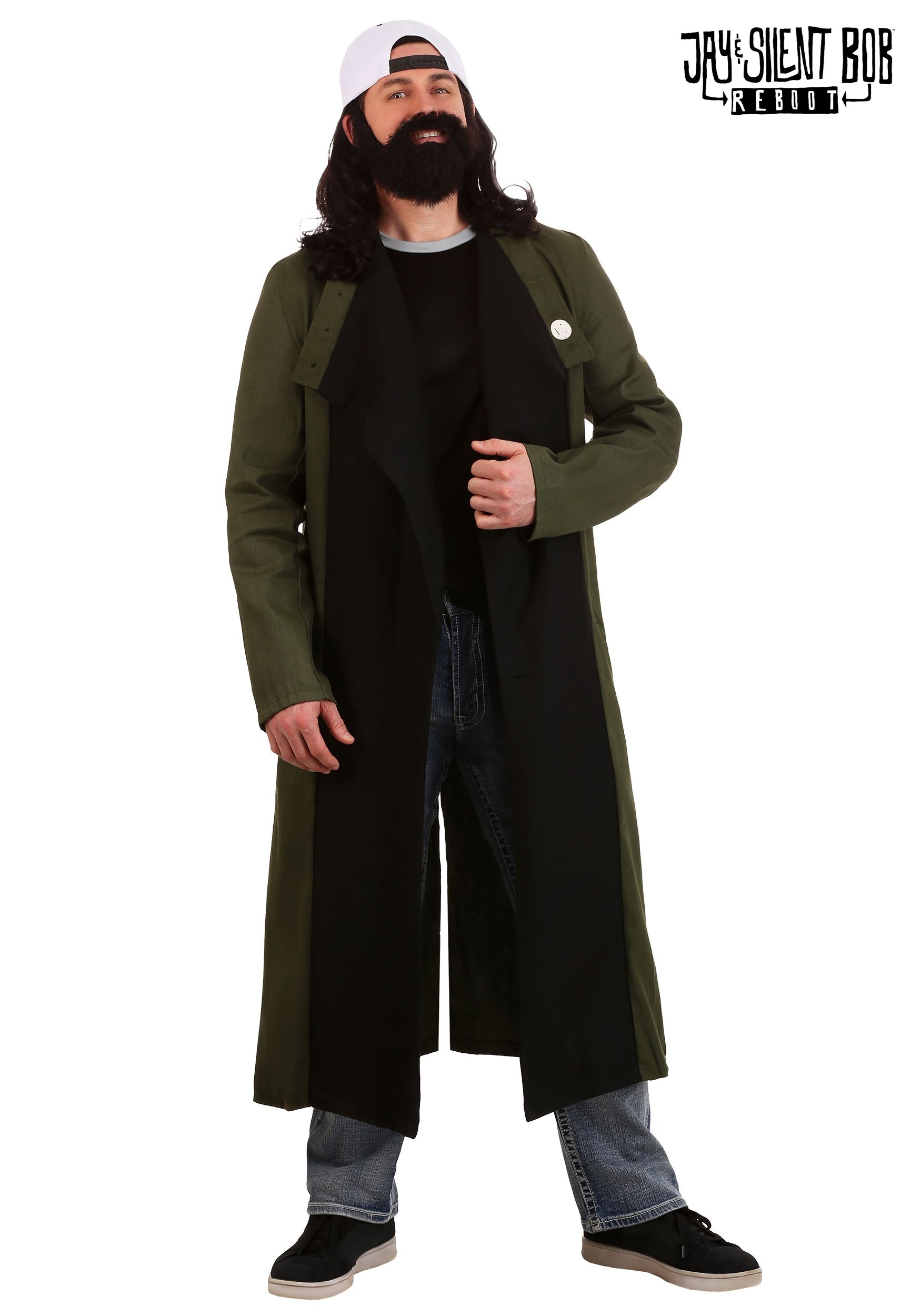 Jay and Silent Bob Plus Size Silent Bob Costume