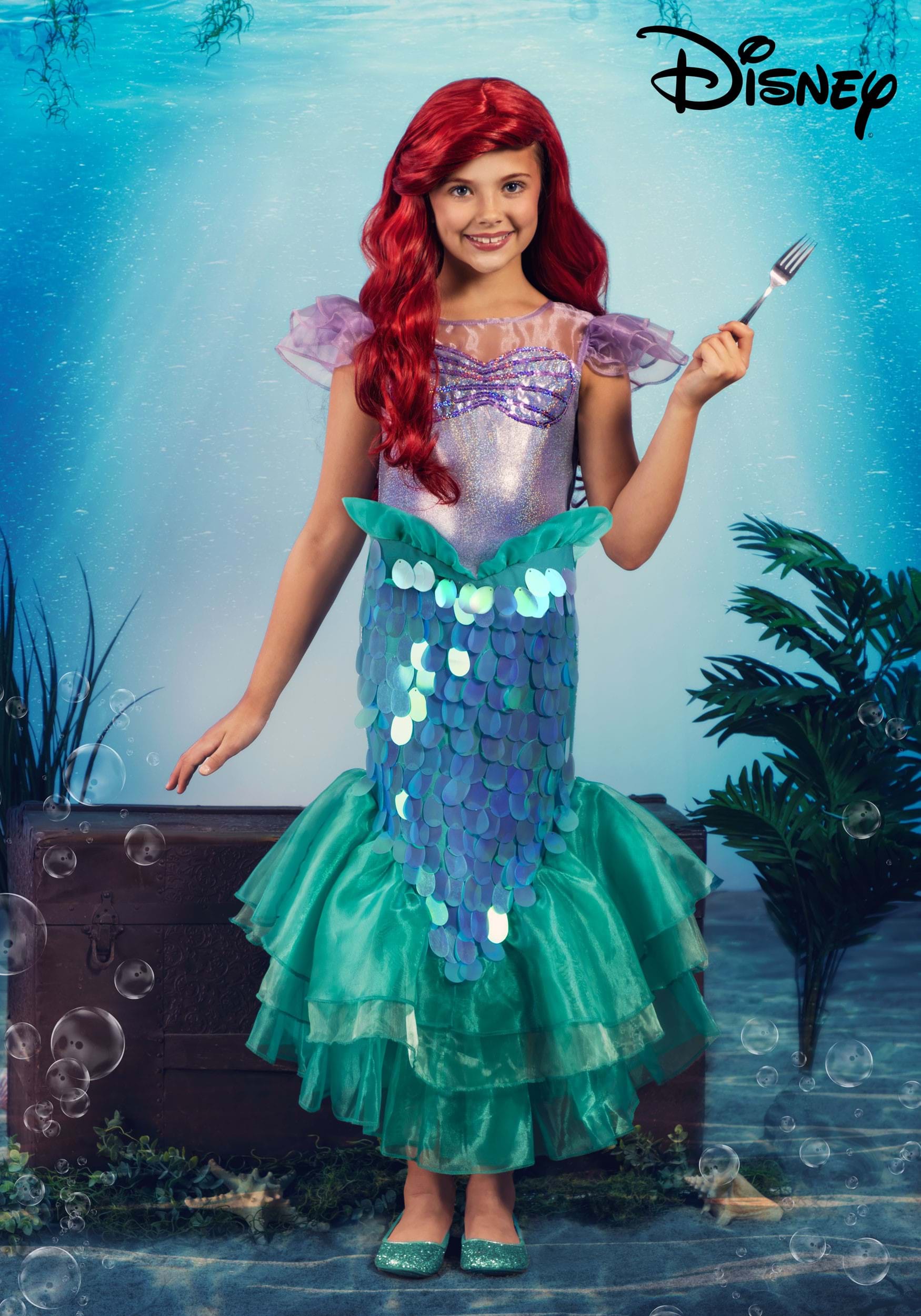 Disney Little Mermaid Girl's Ariel Costume