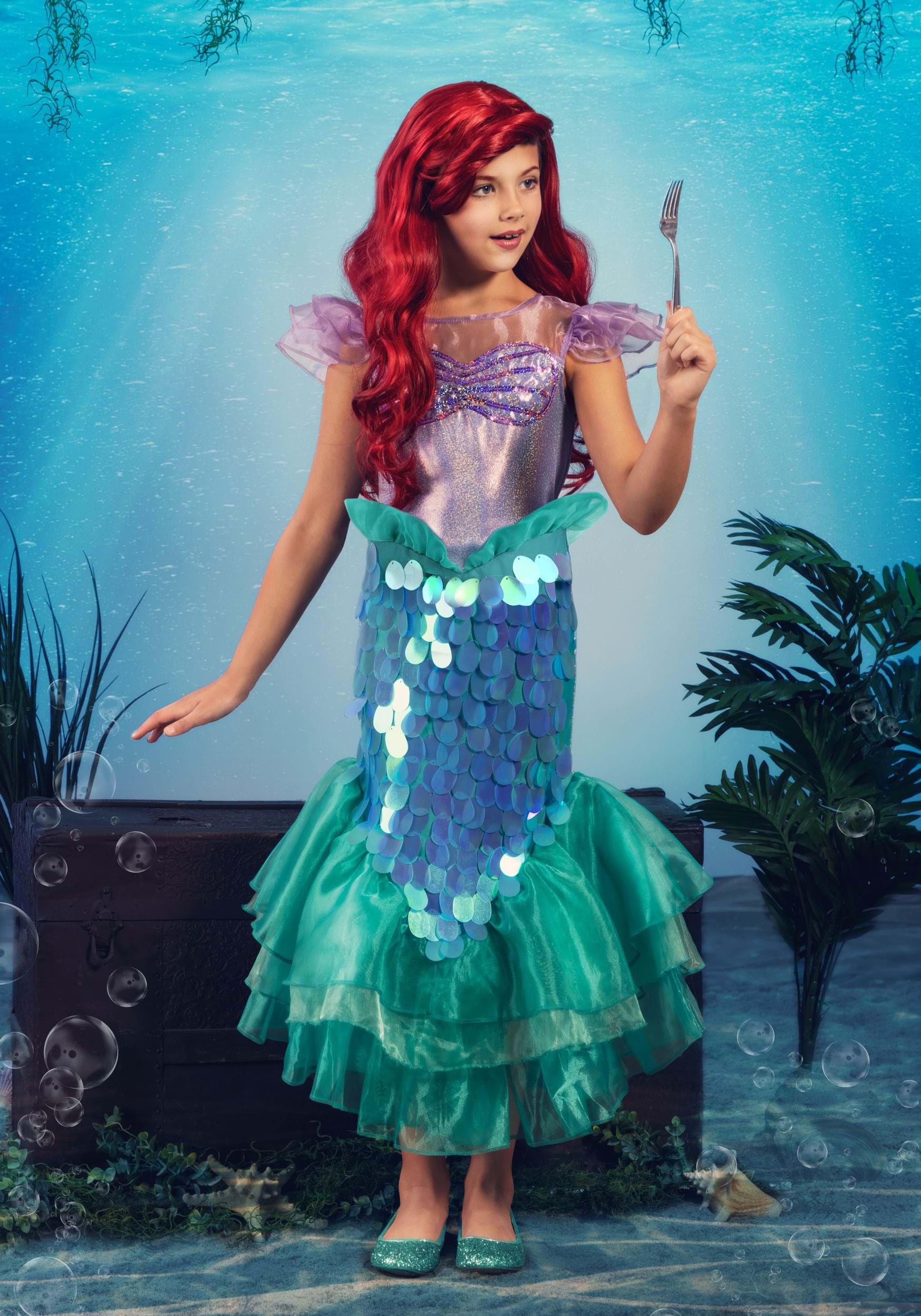 Disney Little Mermaid Girl's Ariel Costume