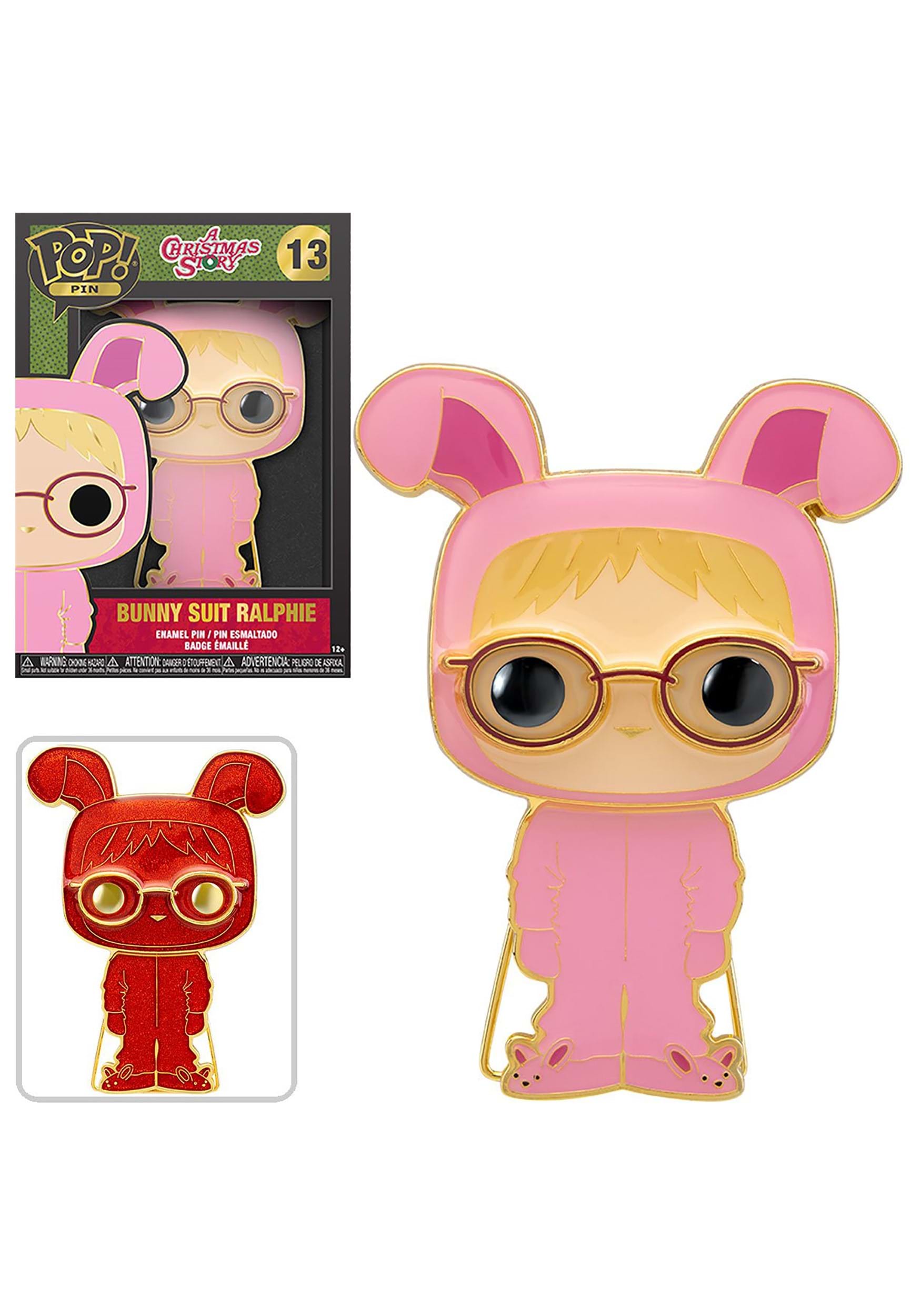Funko POP Pins: A Christmas Story: Ralphie in Bunny Pin