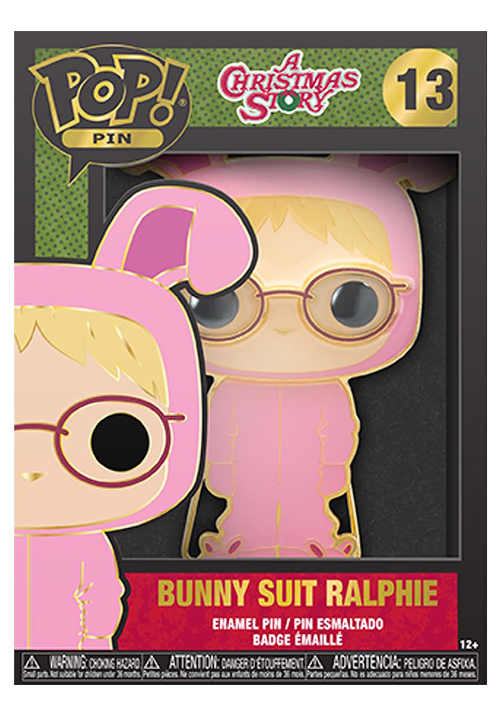 Funko POP Pins: A Christmas Story: Ralphie in Bunny Pin