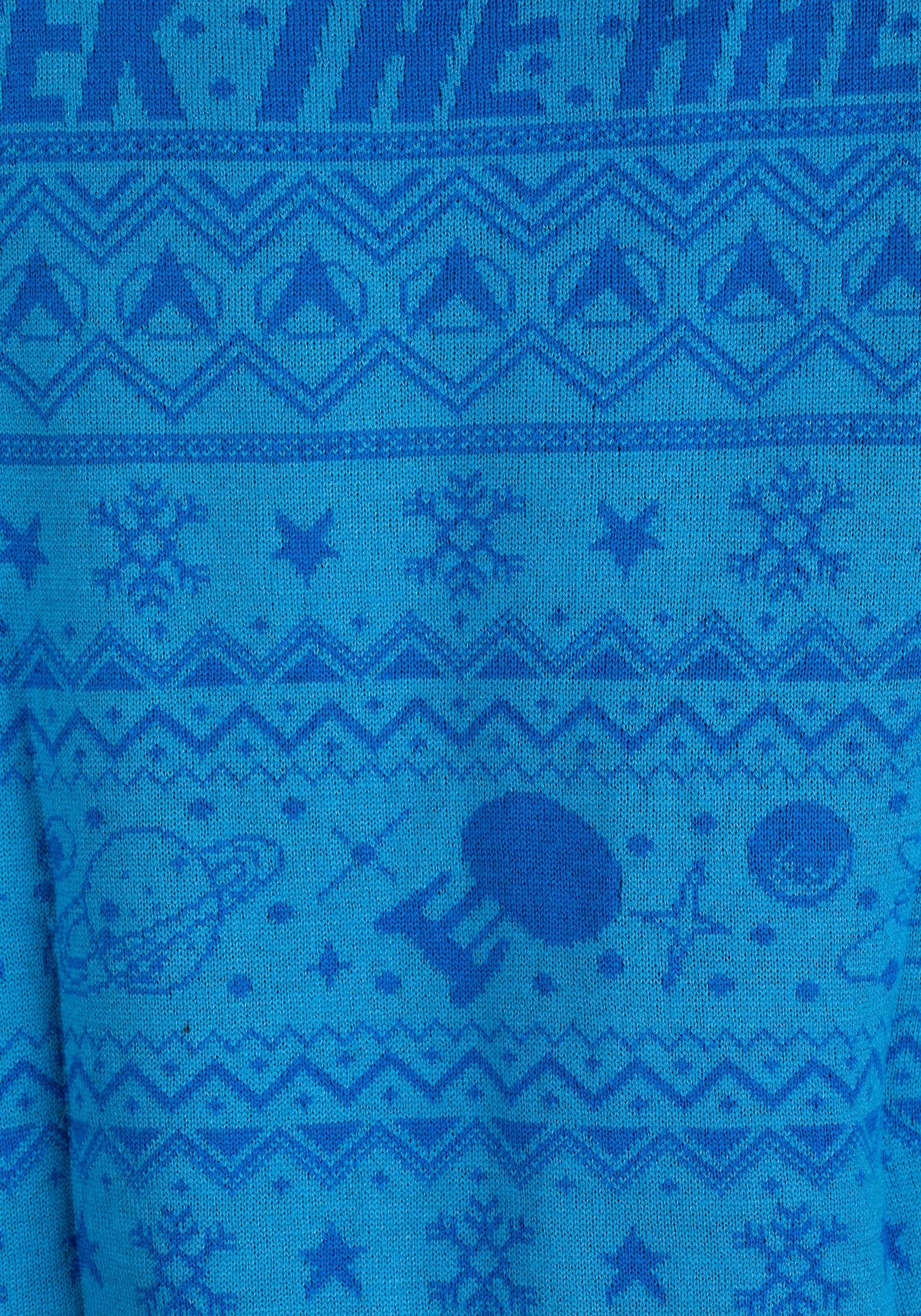 Star Trek "Trek the Halls" Blue Christmas Sweater for Adults 4 Star Trek "Trek the Halls" Blue Christmas Sweater for Adults