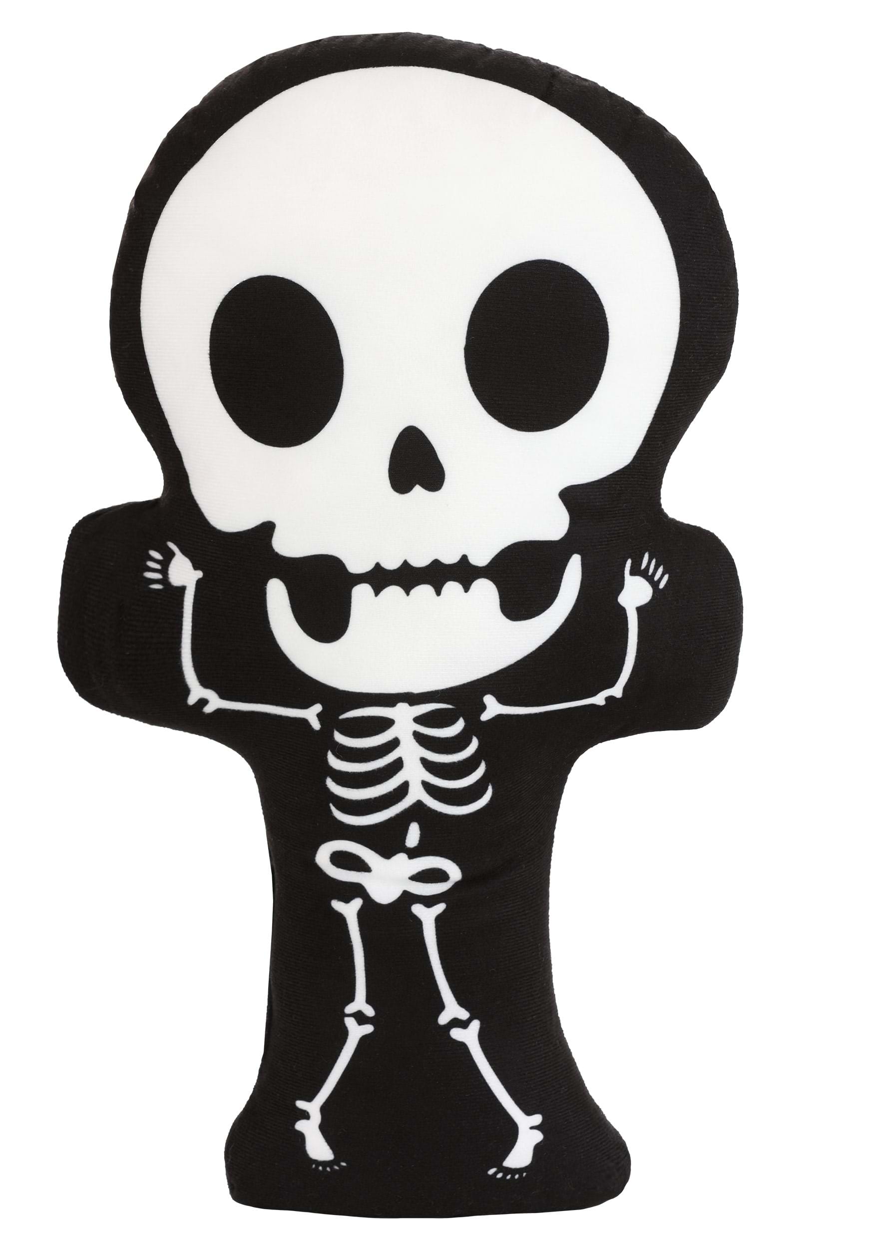 17-Inch My Squishy Spooky Skeleton Plush Pillow 3 17-Inch My Squishy Spooky Skeleton Plush Pillow