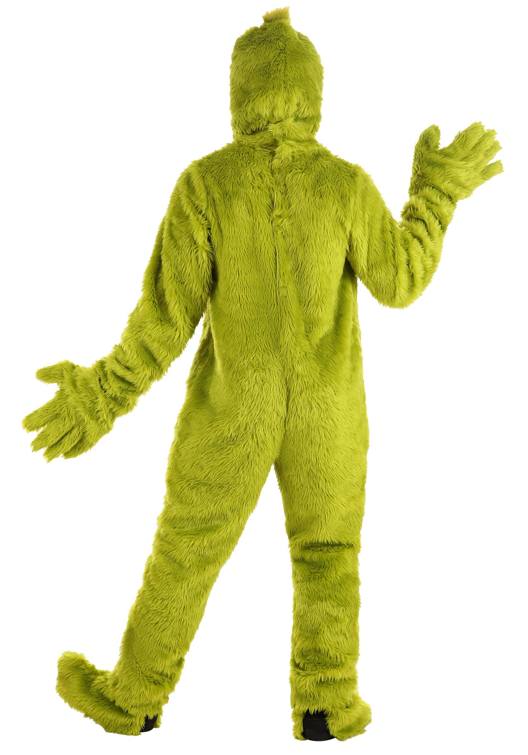 Dr. Seuss Grinch Open Face Costume for Adults 10 Dr. Seuss Grinch Open Face Costume for Adults