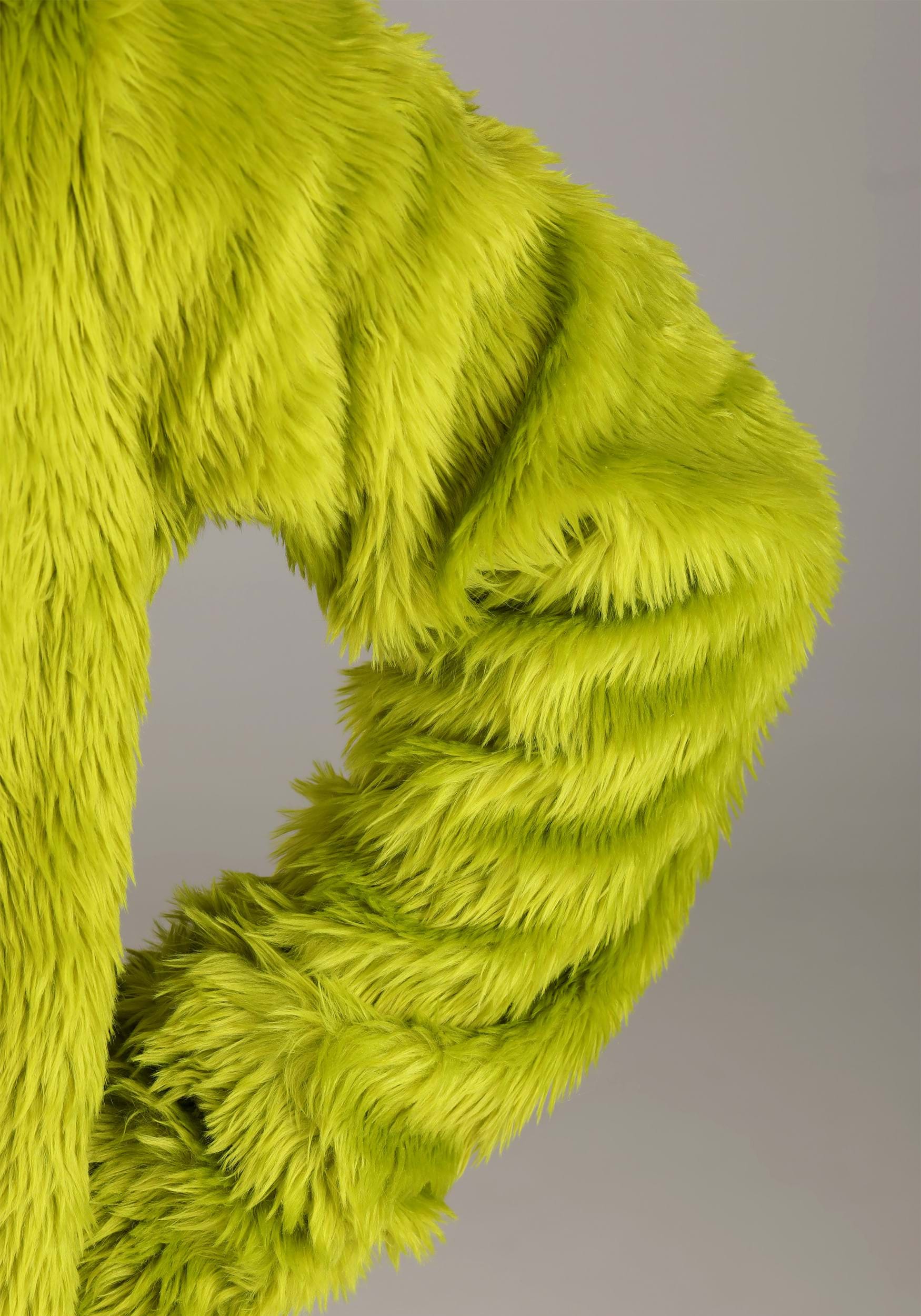 Dr. Seuss Grinch Open Face Costume for Adults 6 Dr. Seuss Grinch Open Face Costume for Adults