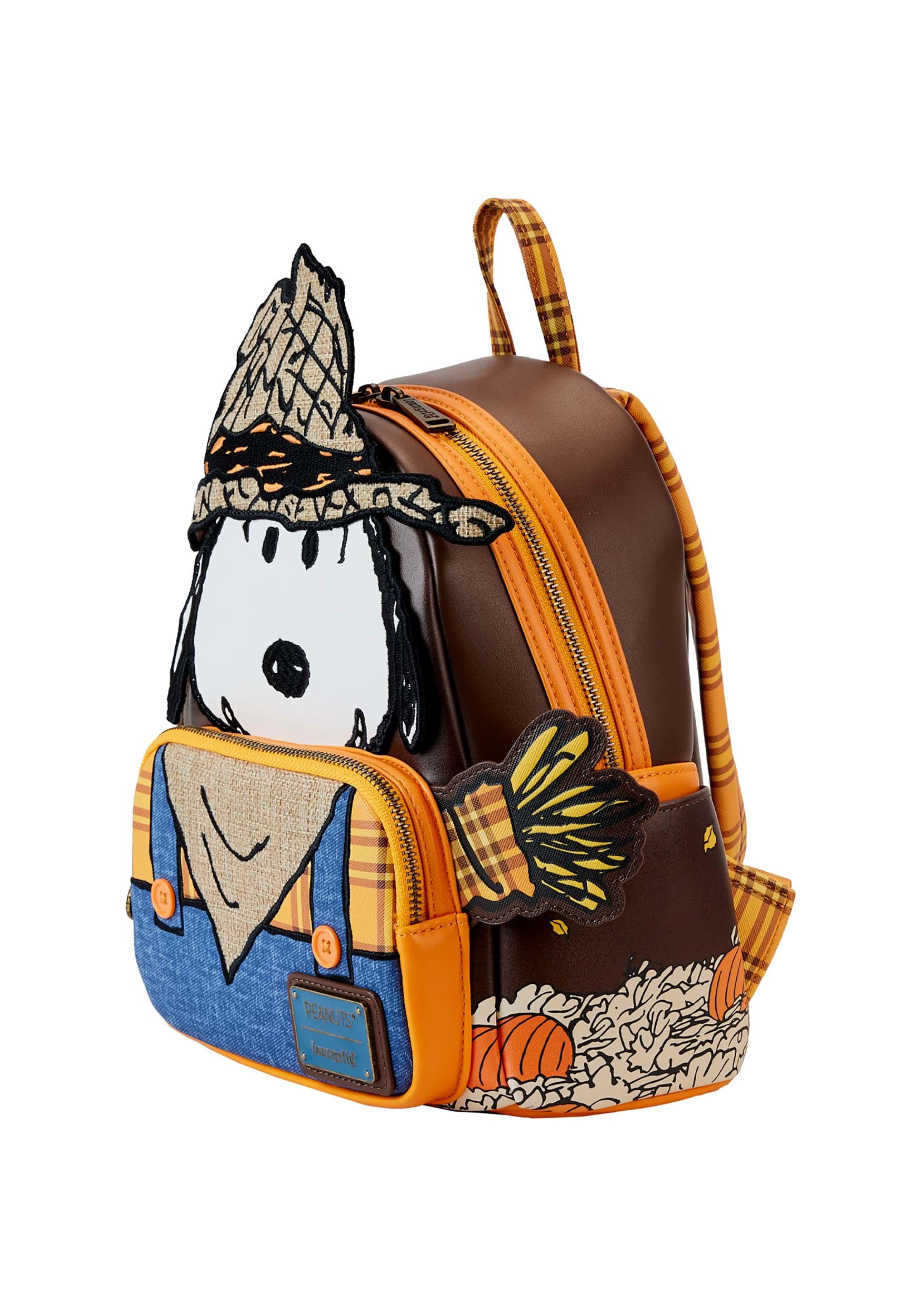 Loungefly Peanuts Snoopy Scarecrow Mini Backpack
