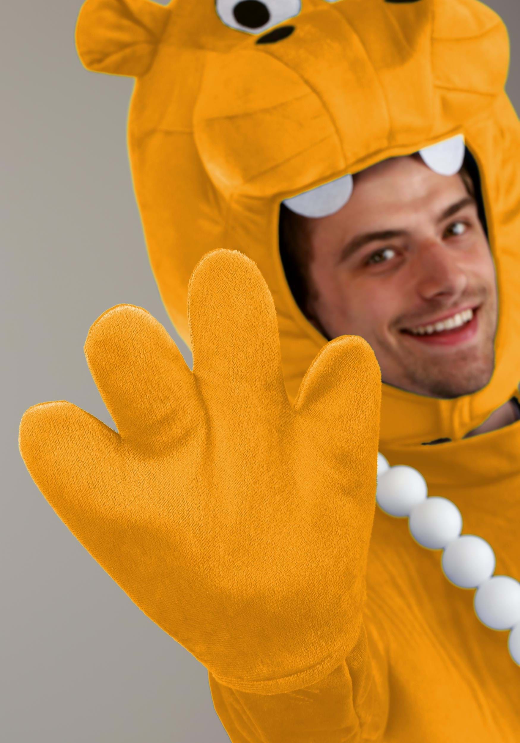 Orange Hungry Hungry Hippos Adult Costume