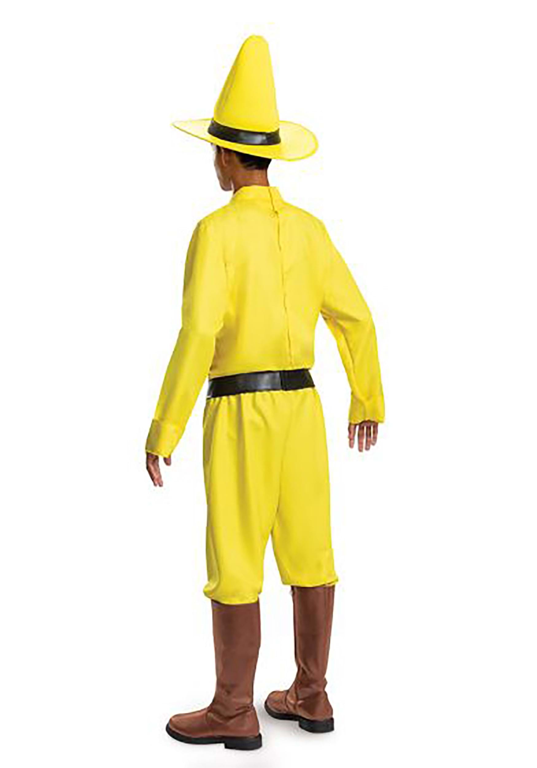 Curious George Person in the Yellow Hat Costume for Adults 4 Curious George Person in the Yellow Hat Costume for Adults