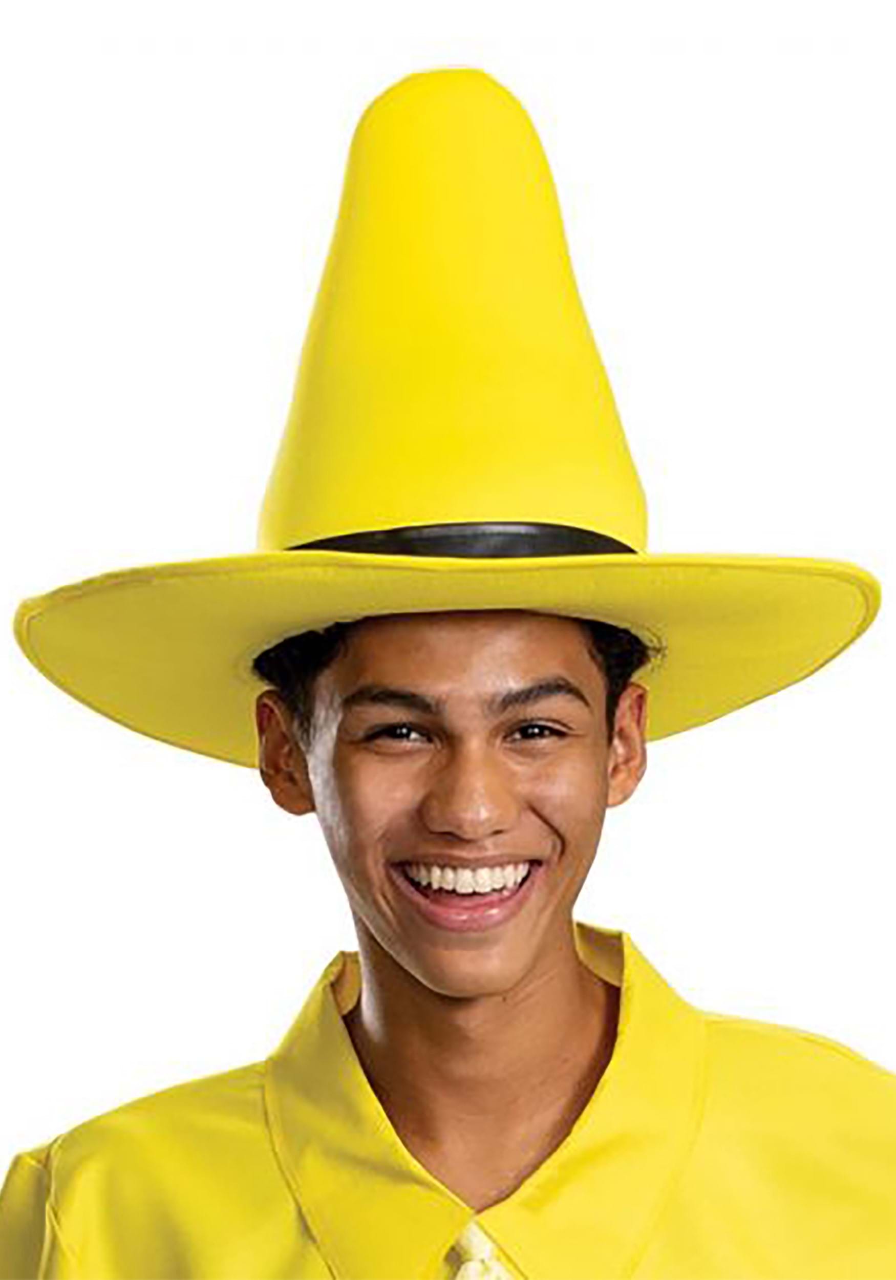 Curious George Person in the Yellow Hat Costume for Adults 5 Curious George Person in the Yellow Hat Costume for Adults
