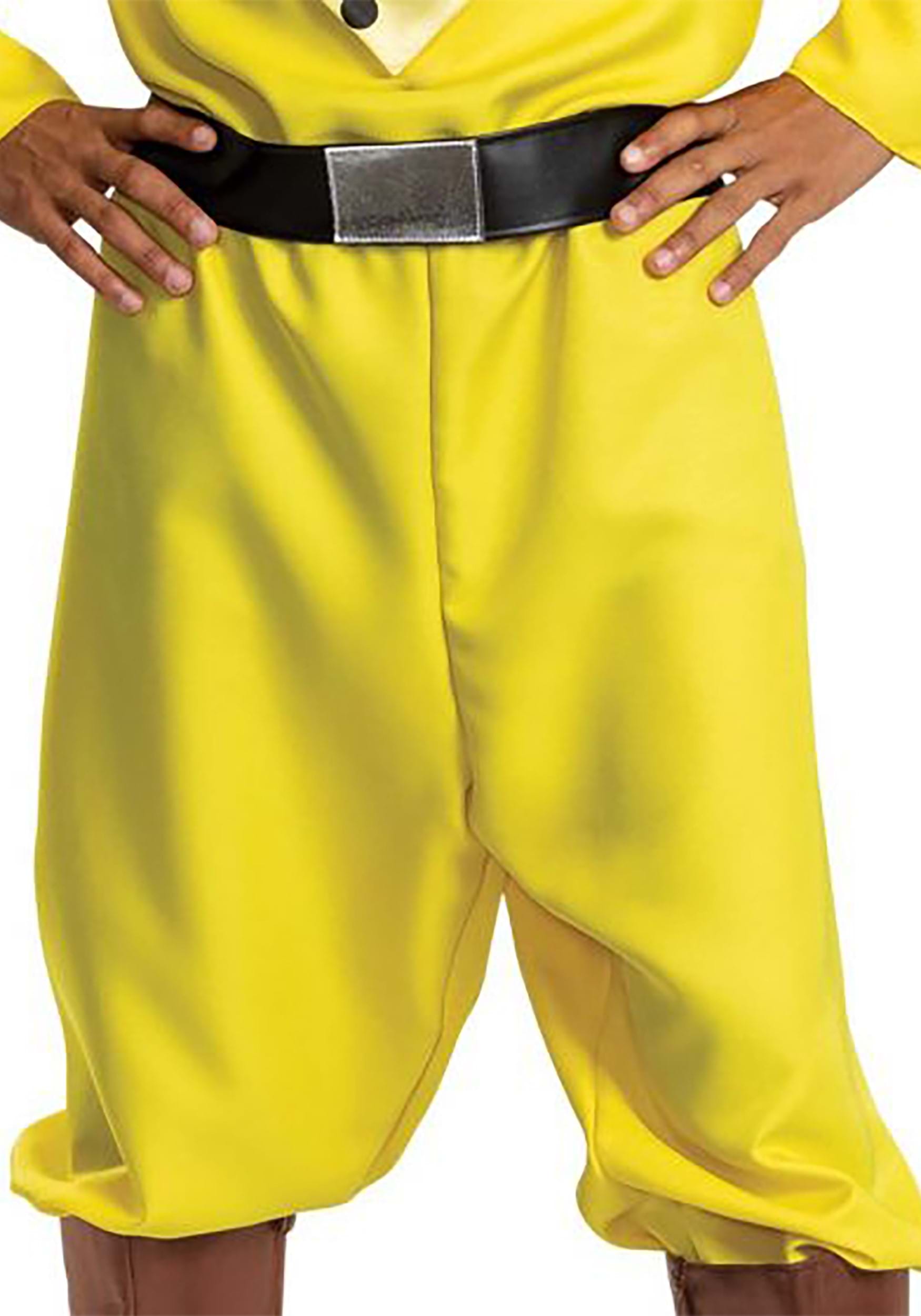 Curious George Person in the Yellow Hat Costume for Adults 8 Curious George Person in the Yellow Hat Costume for Adults