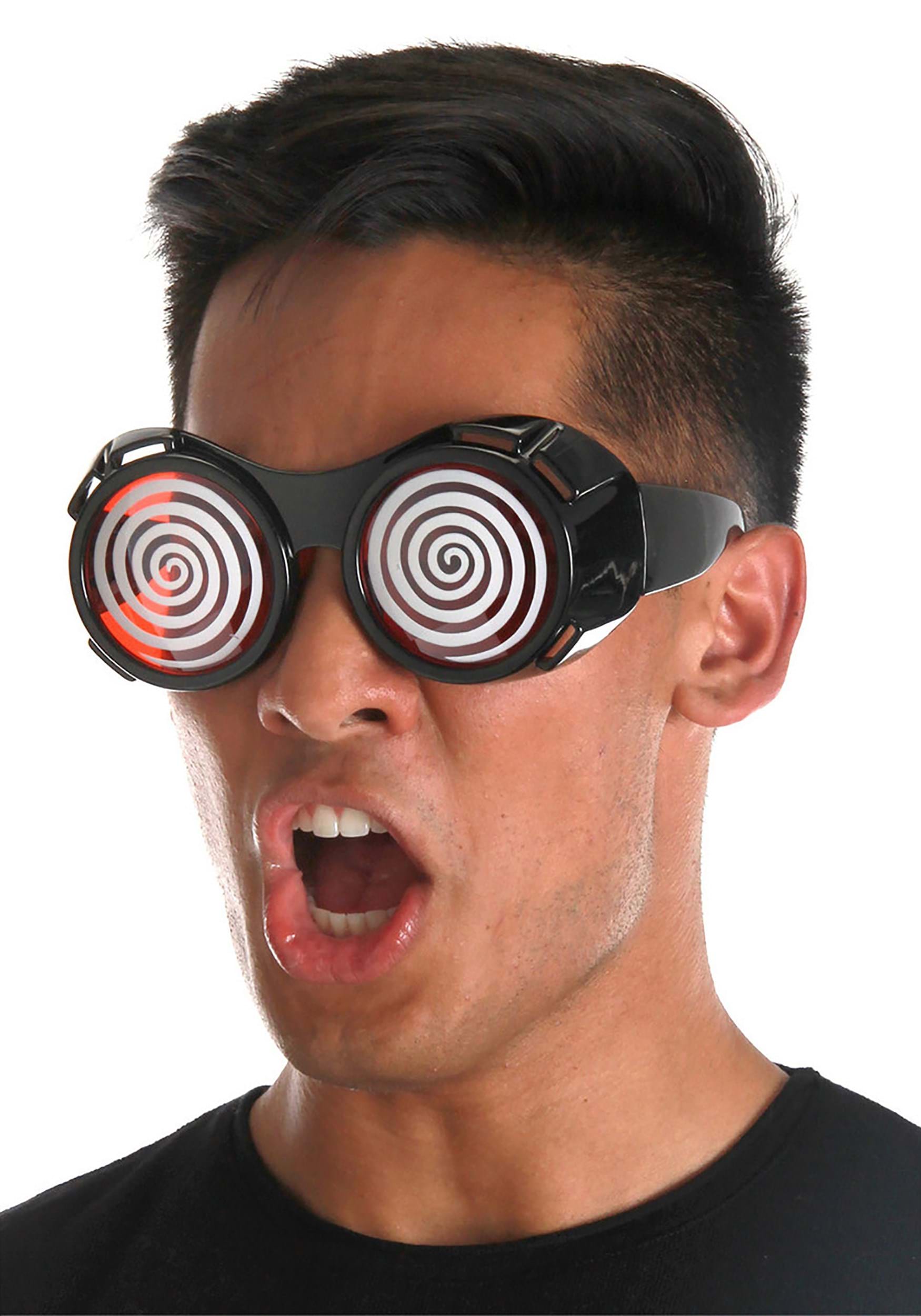 Black & Red X-Ray Goggles for Adults