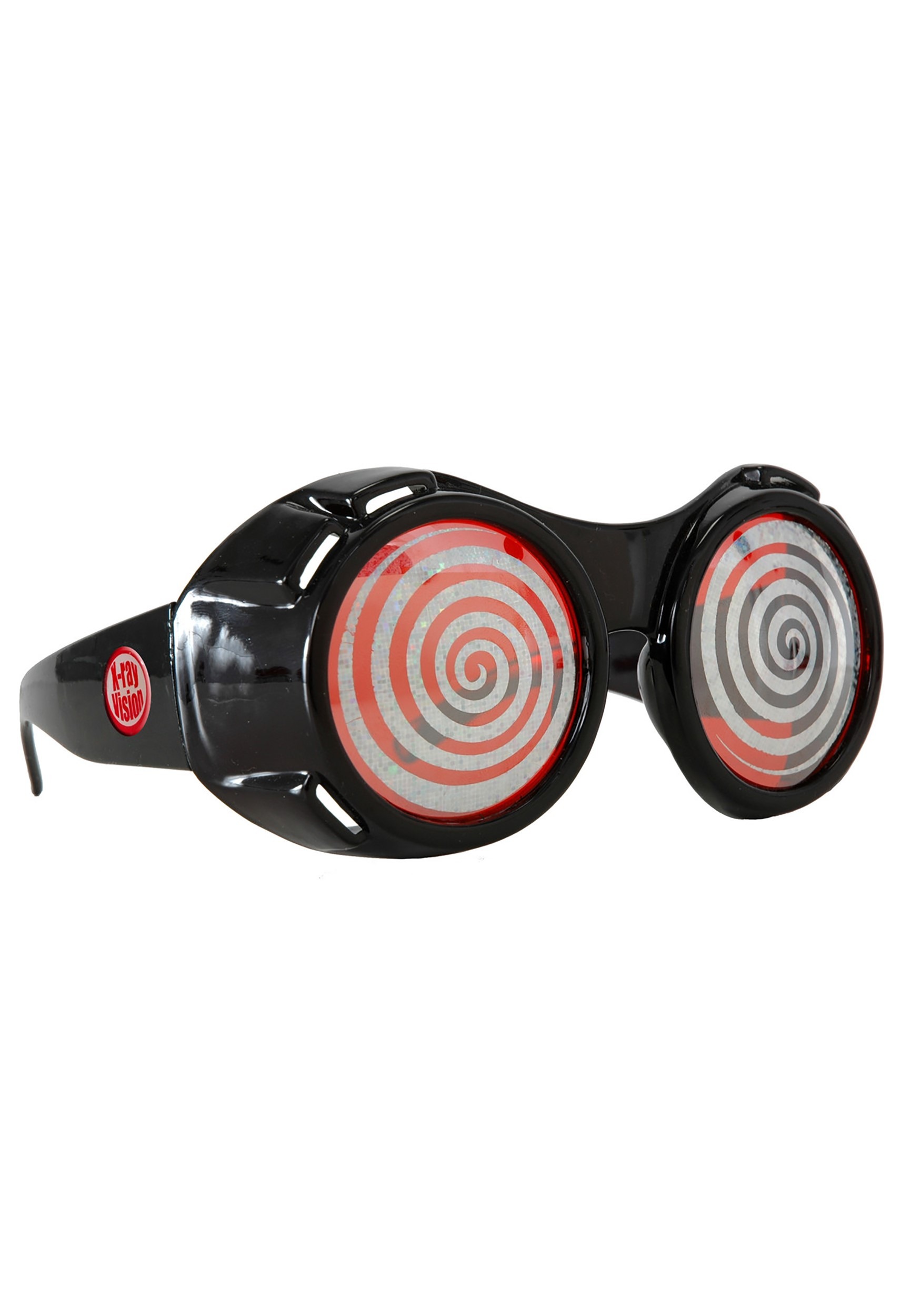 Black & Red X-Ray Goggles for Adults
