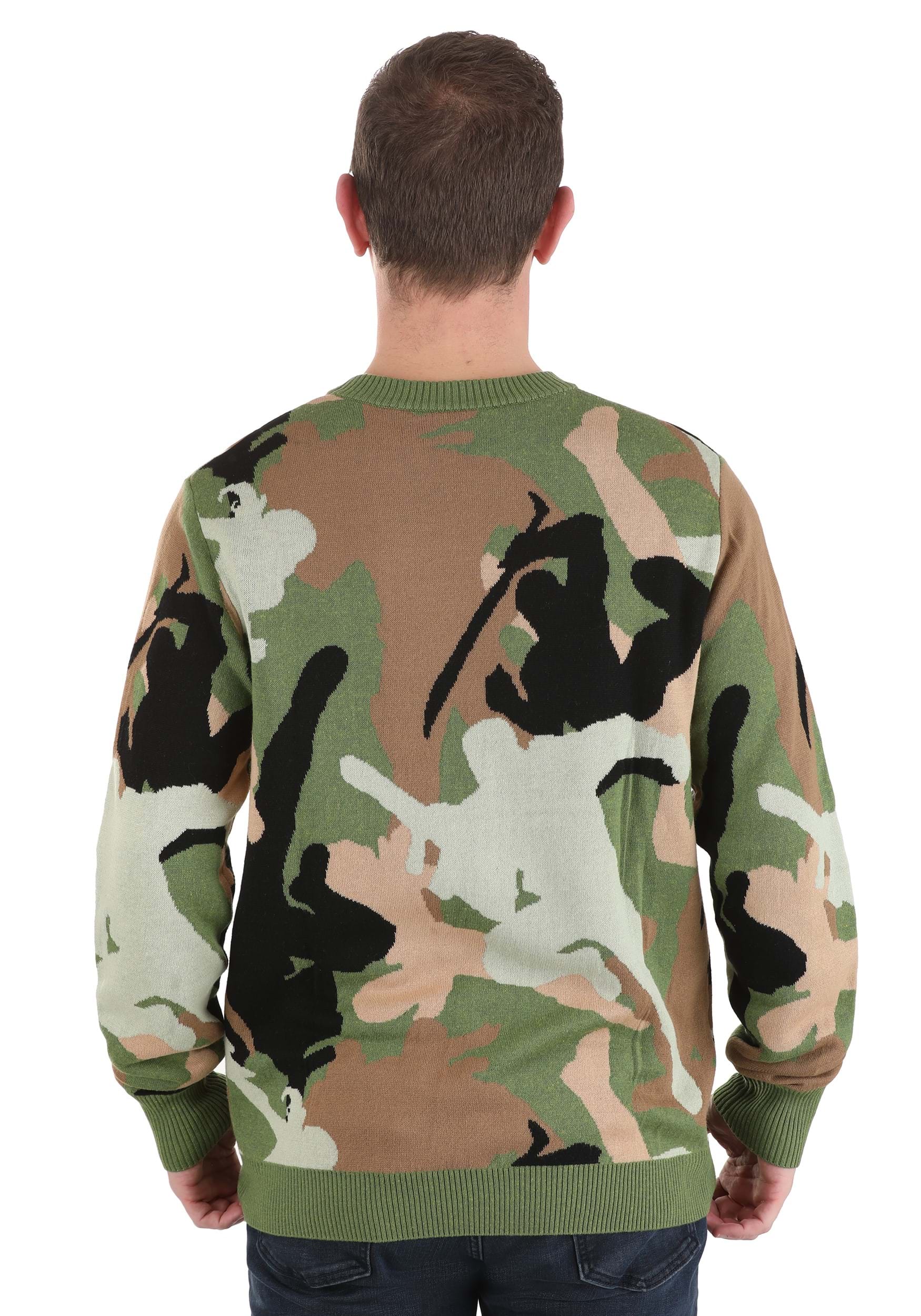 Army GI Joe Camo Sweater for Adults