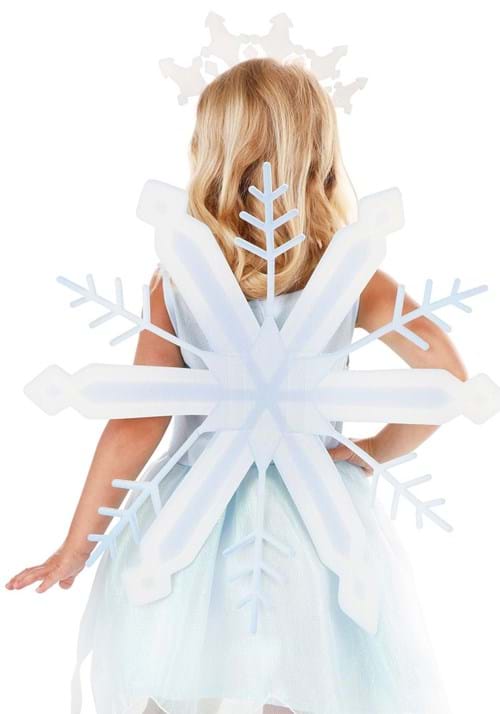 Shimmering Snowflake Girl's Toddler Costume Dress 4 Shimmering Snowflake Girl's Toddler Costume Dress