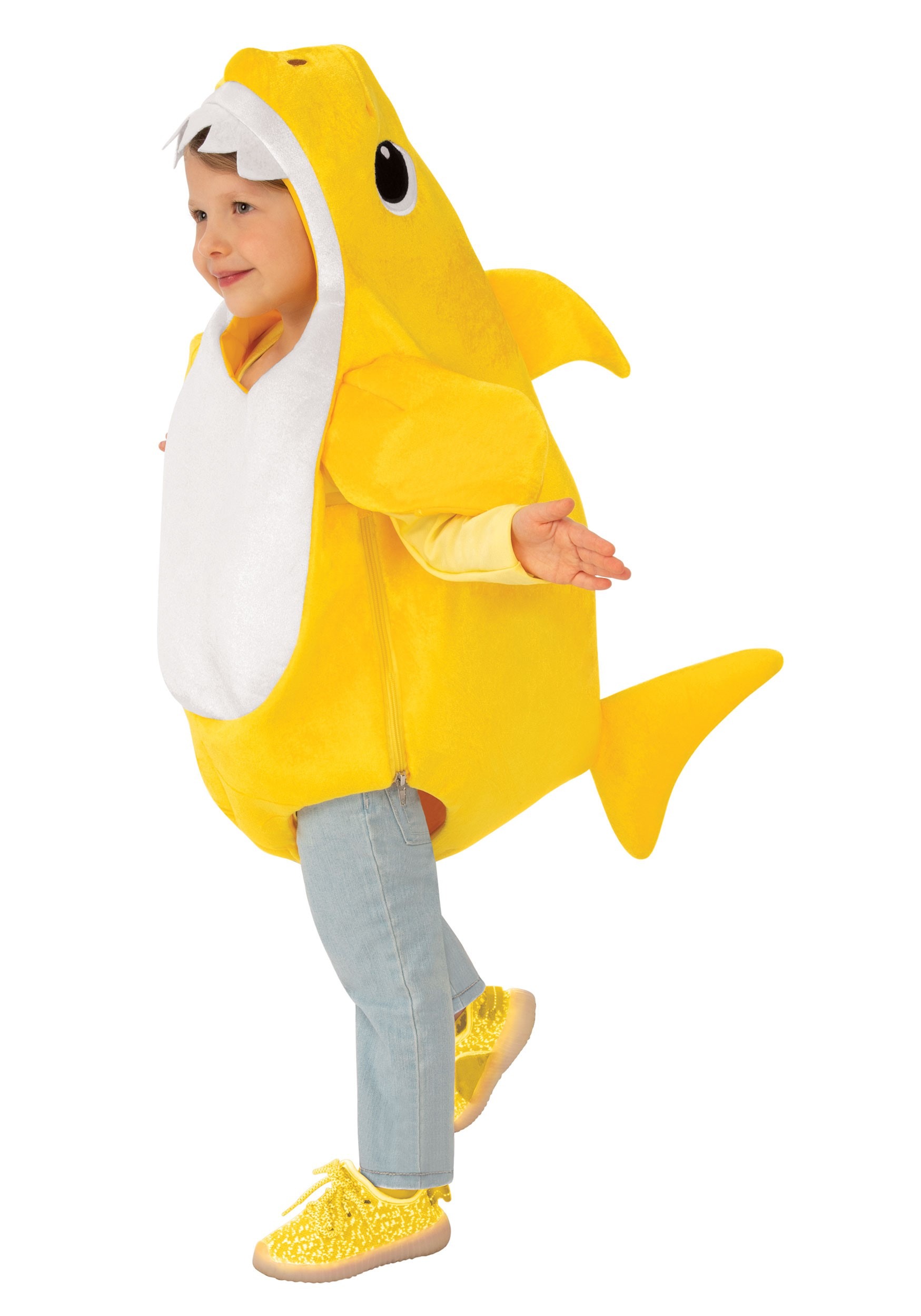 Baby Shark with Sound Chip Toddler Costume 1 Baby Shark with Sound Chip Toddler Costume