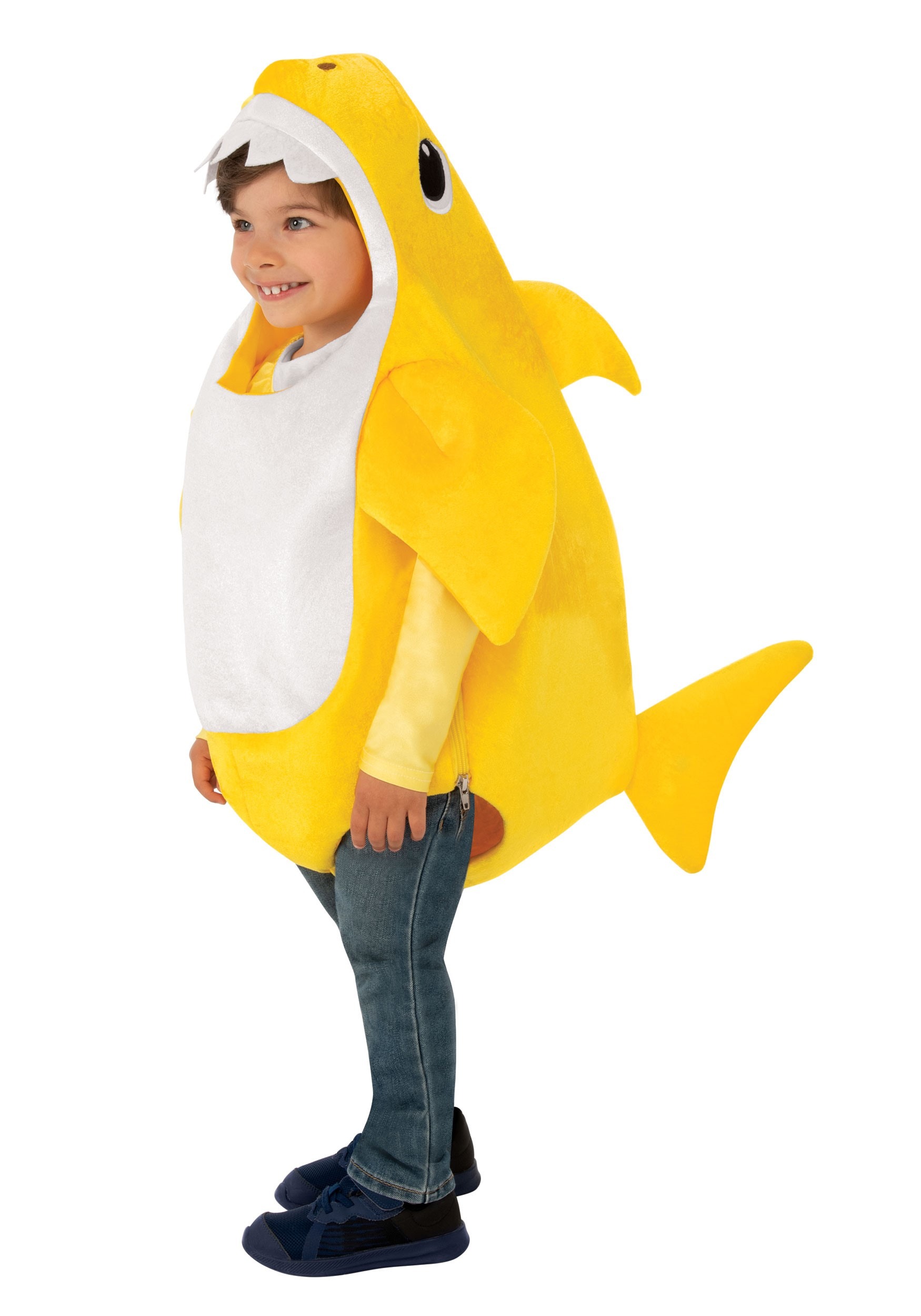 Baby Shark with Sound Chip Toddler Costume 2 Baby Shark with Sound Chip Toddler Costume