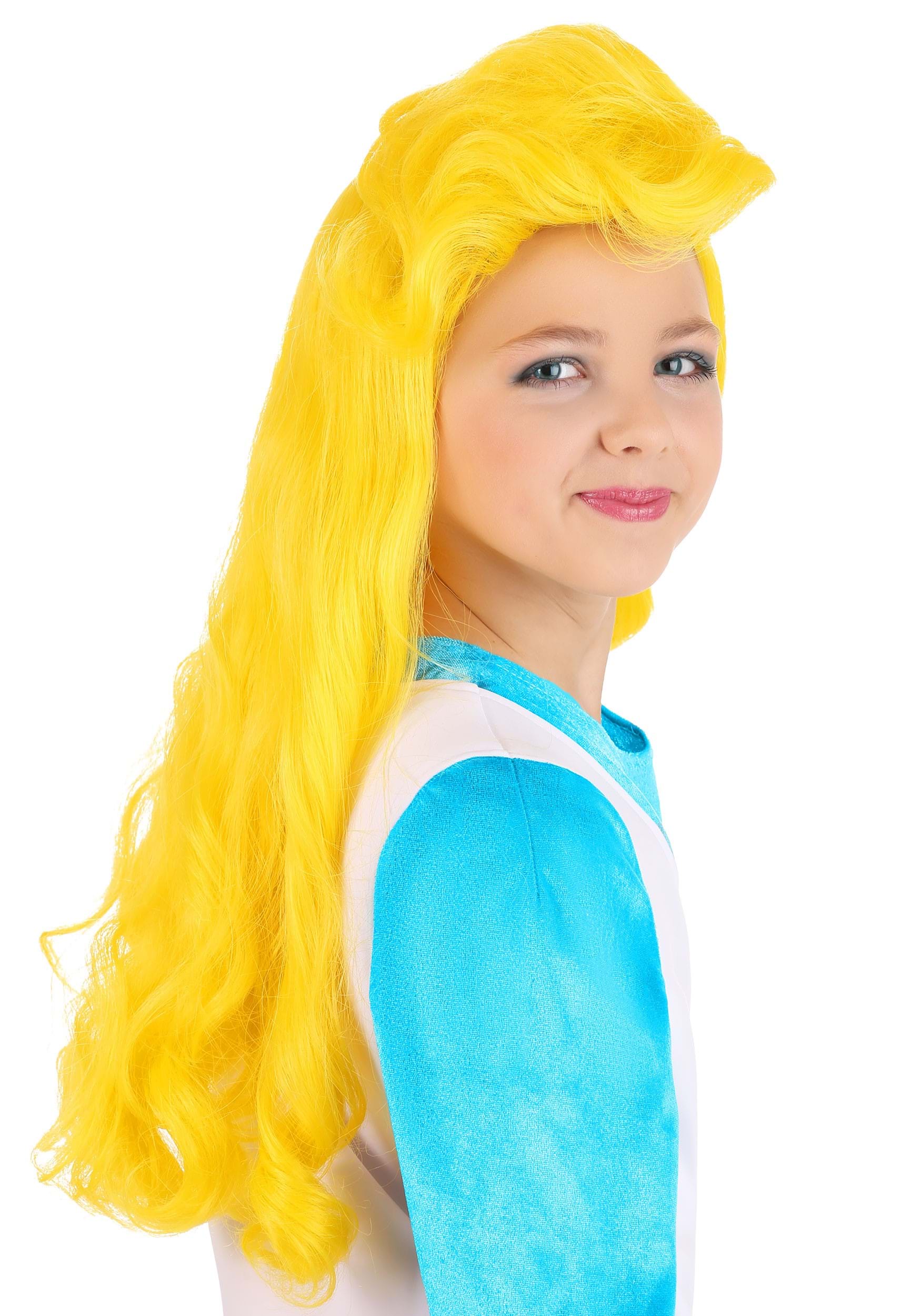 The Smurfs Smurfette Wig for Girls 3 The Smurfs Smurfette Wig for Girls