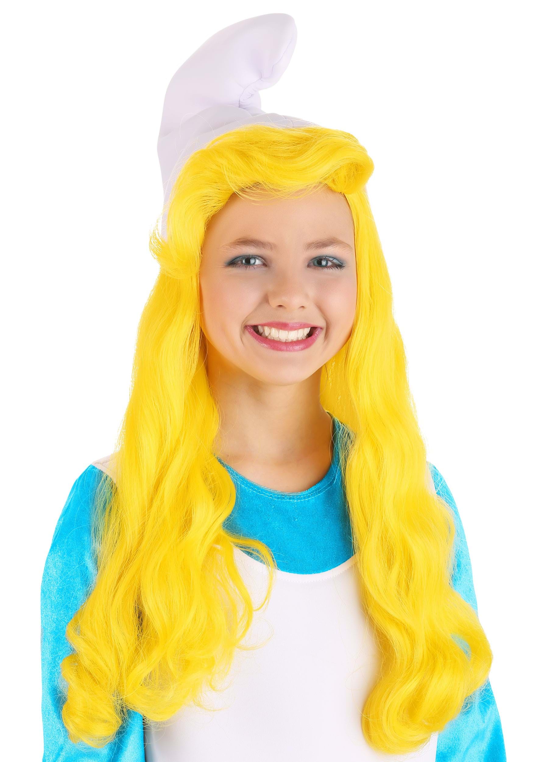 The Smurfs Smurfette Wig for Girls 4 The Smurfs Smurfette Wig for Girls