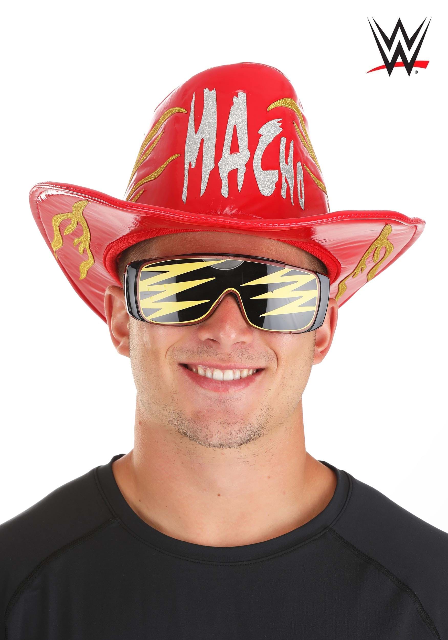 Randy Savage Deluxe Red Cowboy Hat