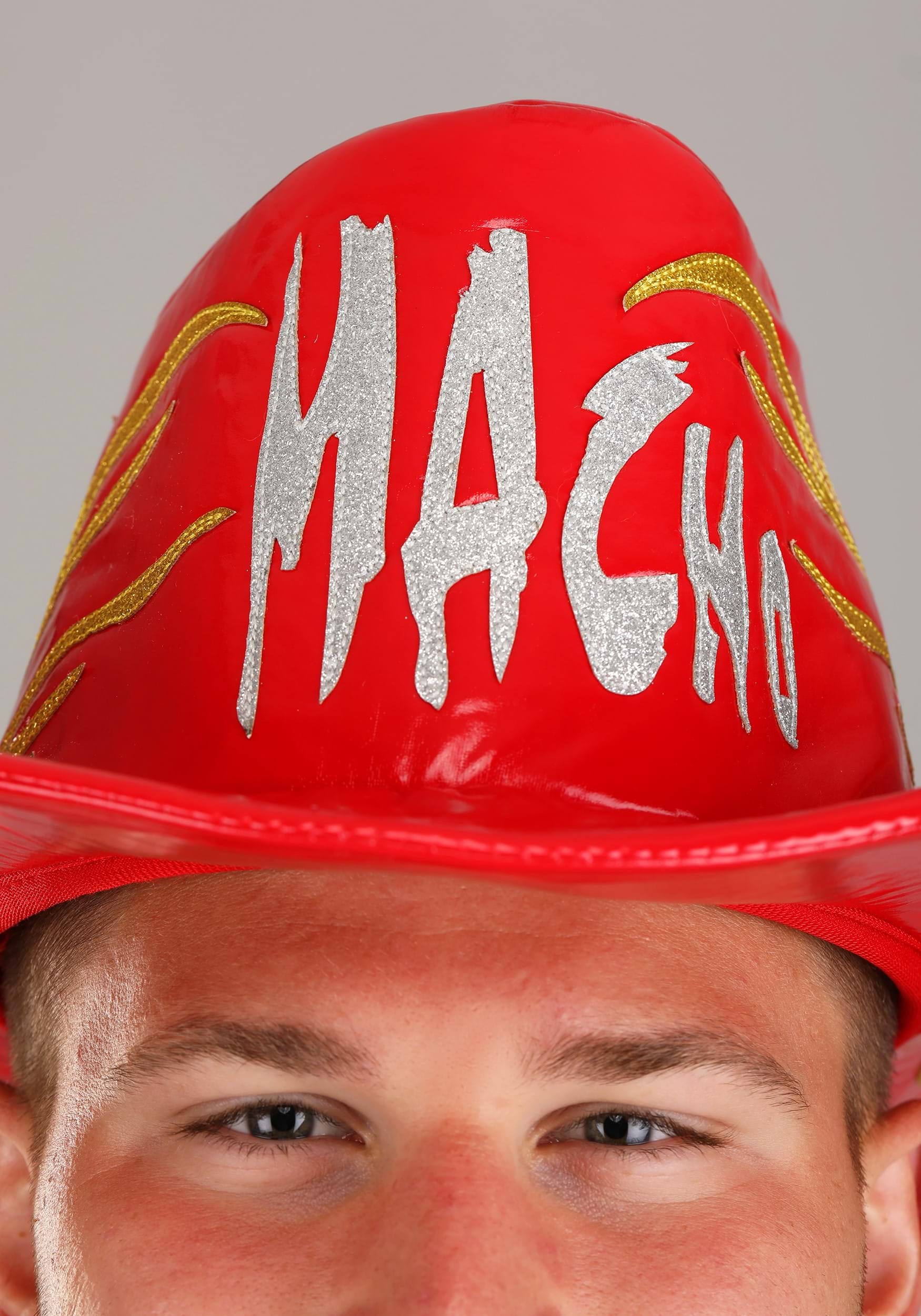 Randy Savage Deluxe Red Cowboy Hat