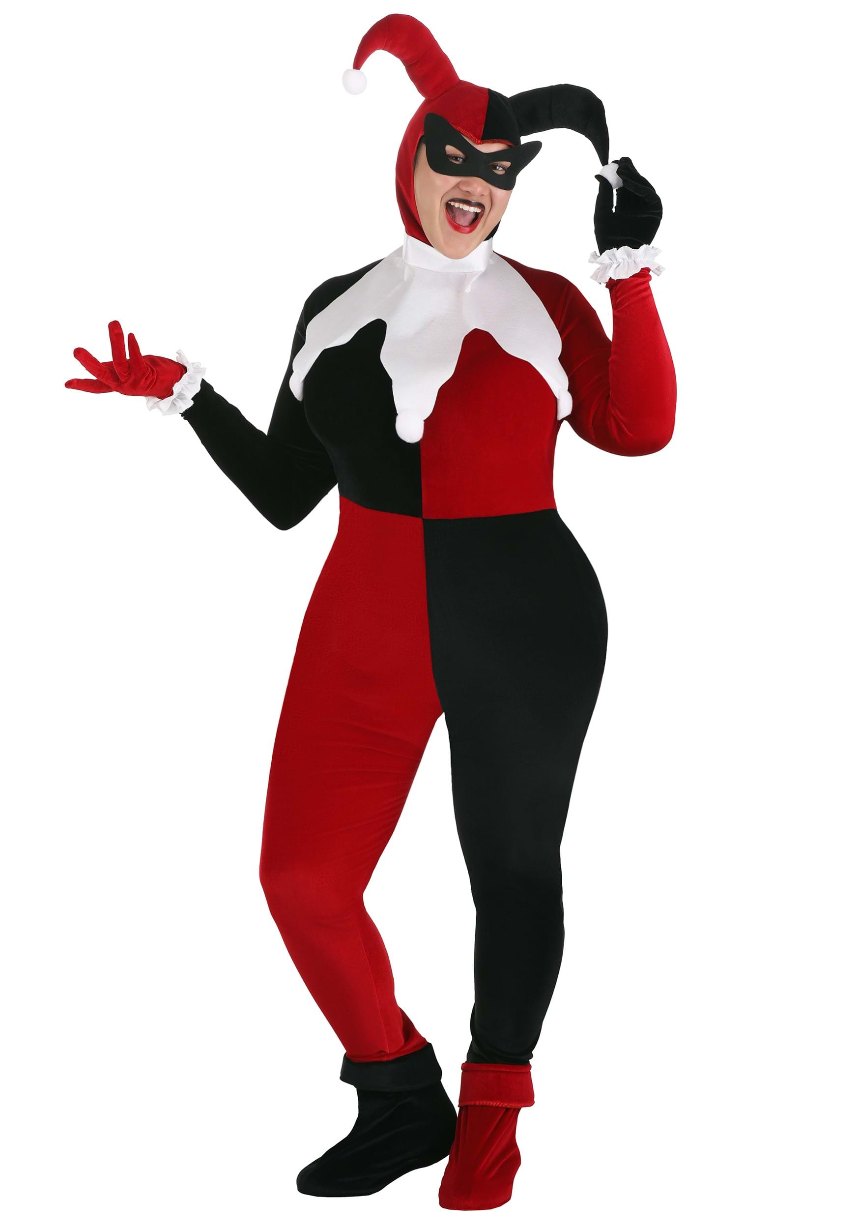 Deluxe Harley Quinn Plus Size Costume