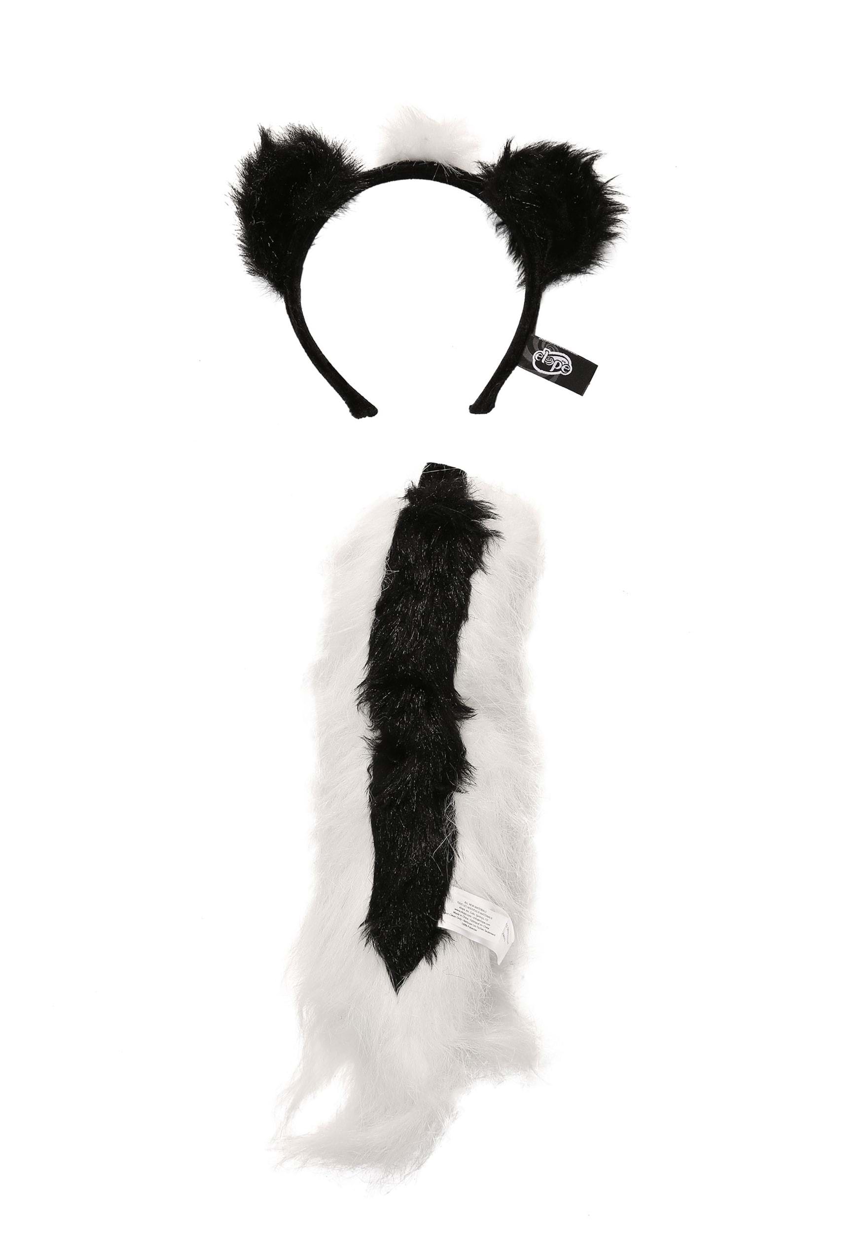 Skunk Ears And Tail Kit 2 Skunk Ears And Tail Kit