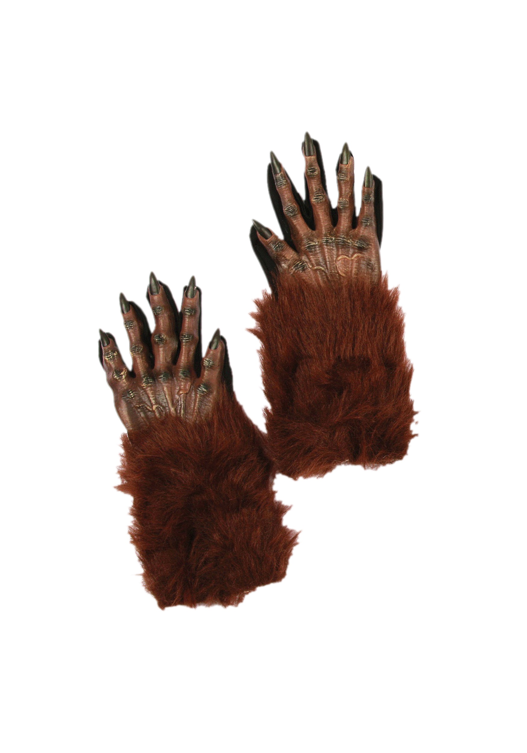 Adult Werewolf Brown Gloves