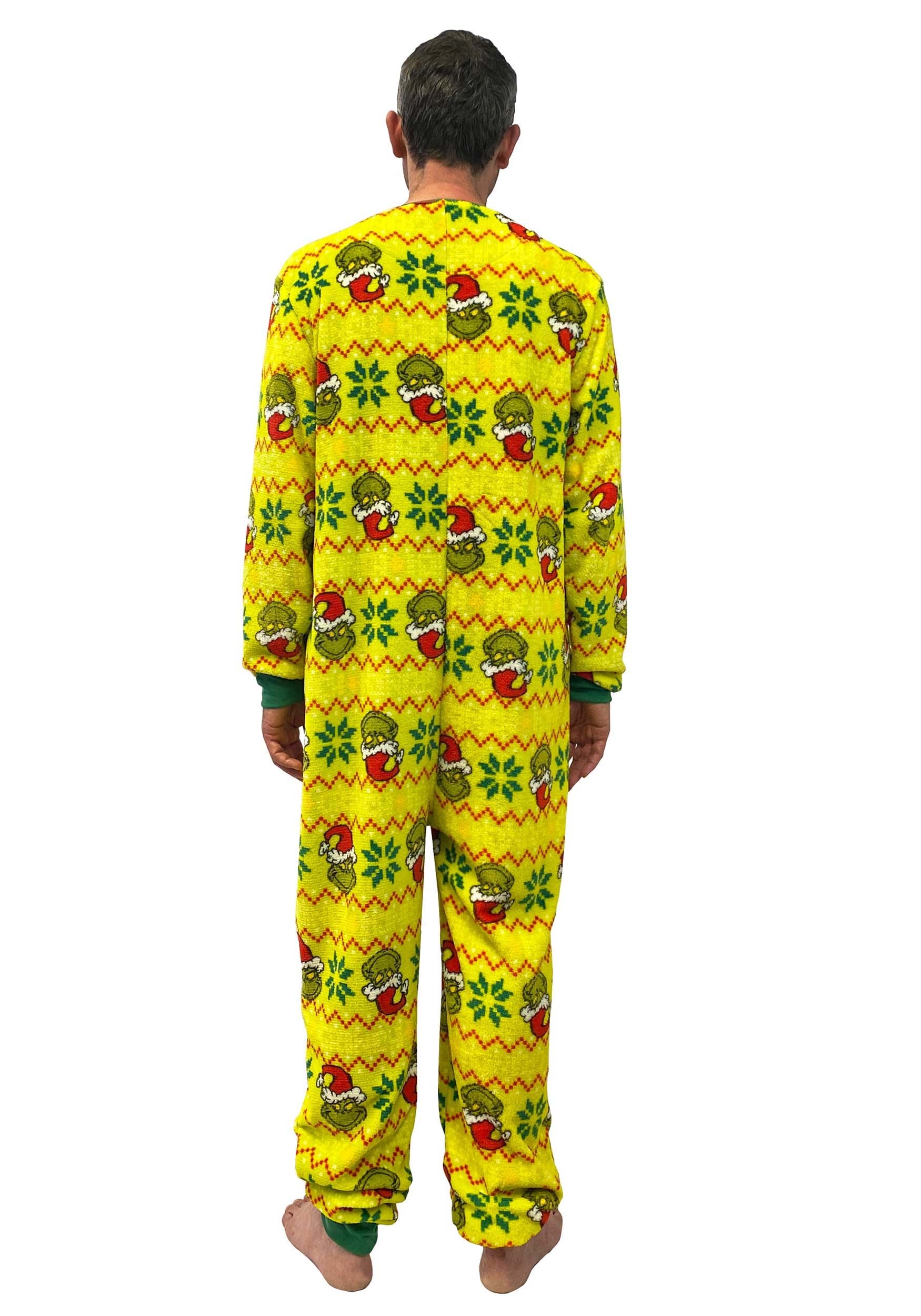 Grinch Always Naughty Ugly Sweater Union Suit for Adults