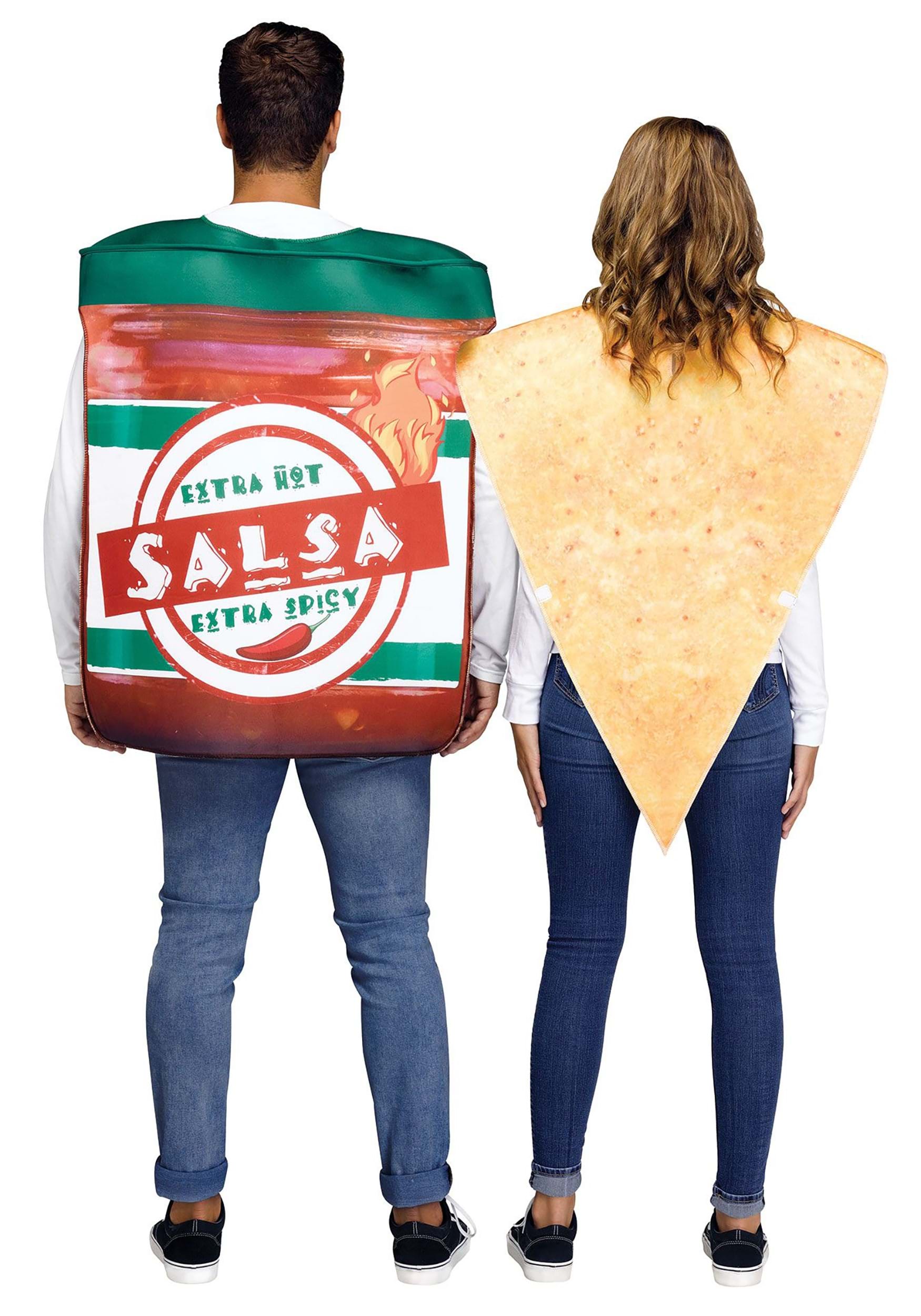 Adult Chips and Salsa Couple's Costume